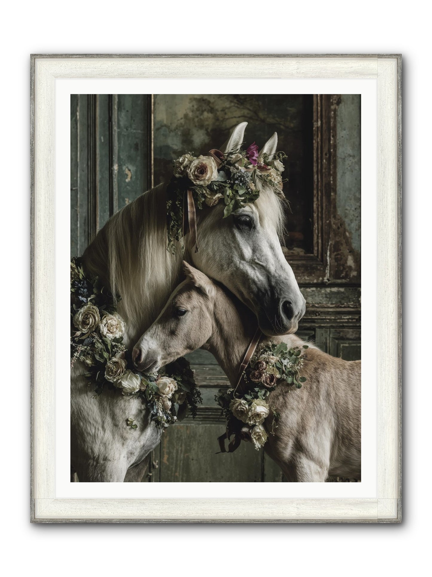 Havisham Framed Print - Driftwood White 36x48