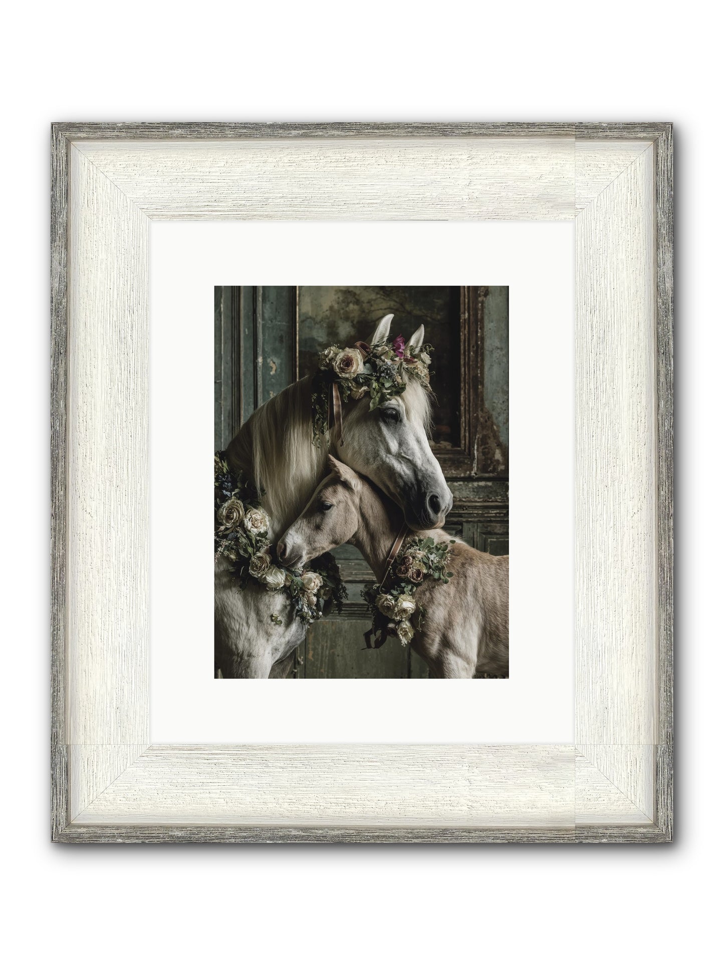 Havisham Framed Print - Driftwood White 9x12