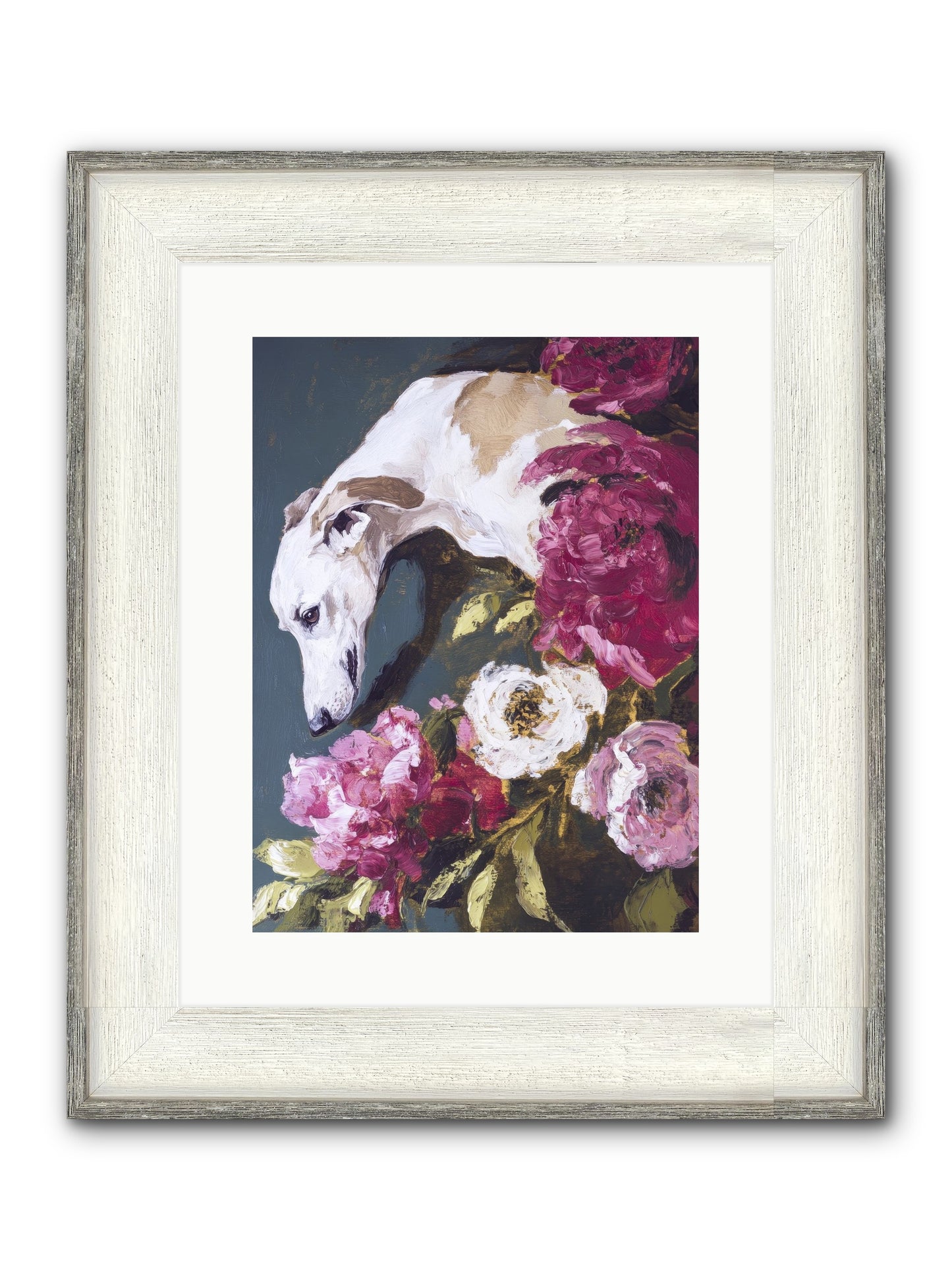 Heart's Gentle Keeper Framed Print - Driftwood White 12x16