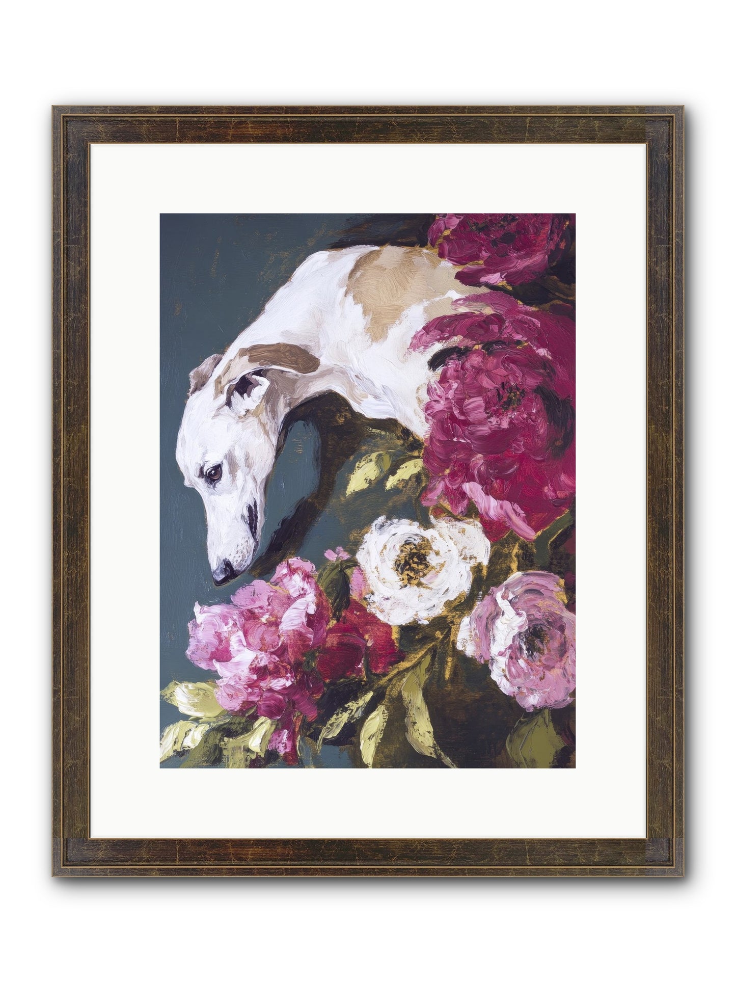 Heart's Gentle Keeper Framed Print - Slimwoods Black/Gold 12x16