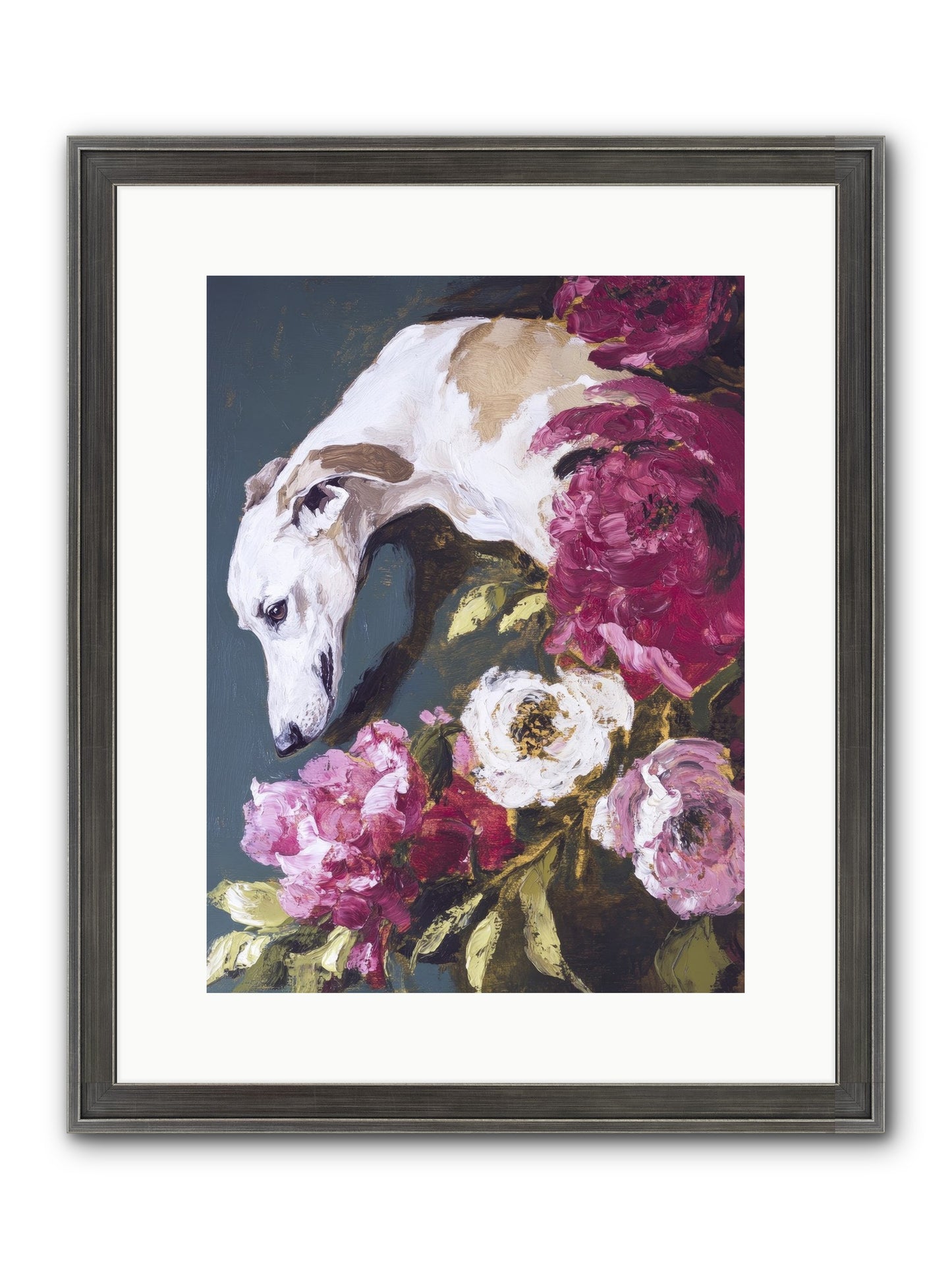 Heart's Gentle Keeper Framed Print - Slimwoods Black/Silver 12x16