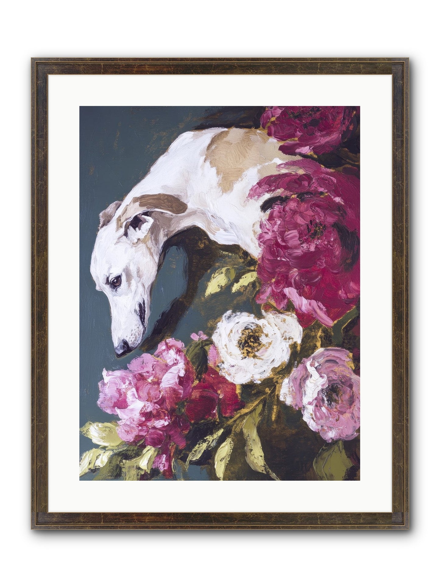 Heart's Gentle Keeper Framed Print - Slimwoods Black/Gold 18x24