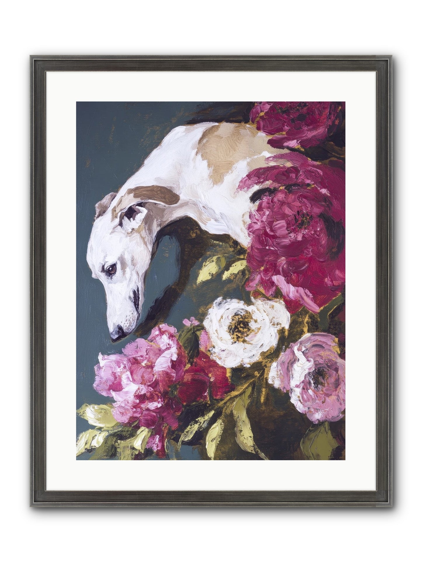Heart's Gentle Keeper Framed Print - Slimwoods Black/Silver 18x24