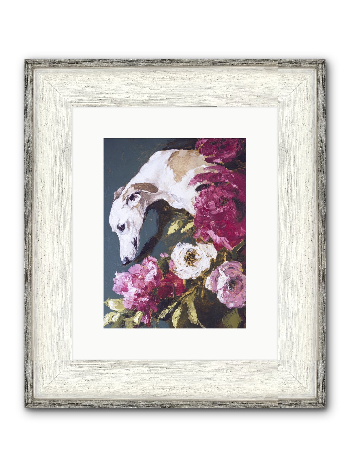 Heart's Gentle Keeper Framed Print - Driftwood White 9x12