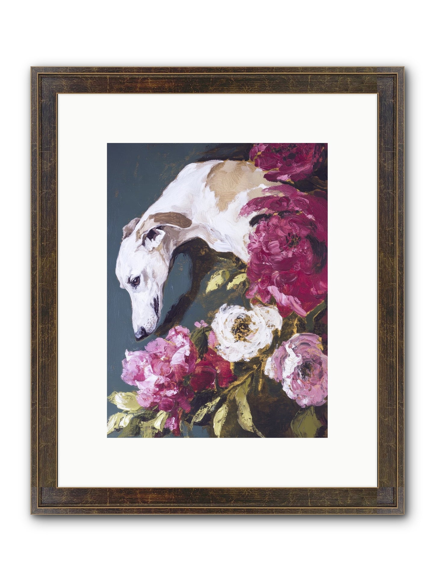 Heart's Gentle Keeper Framed Print - Slimwoods Black/Gold 9x12