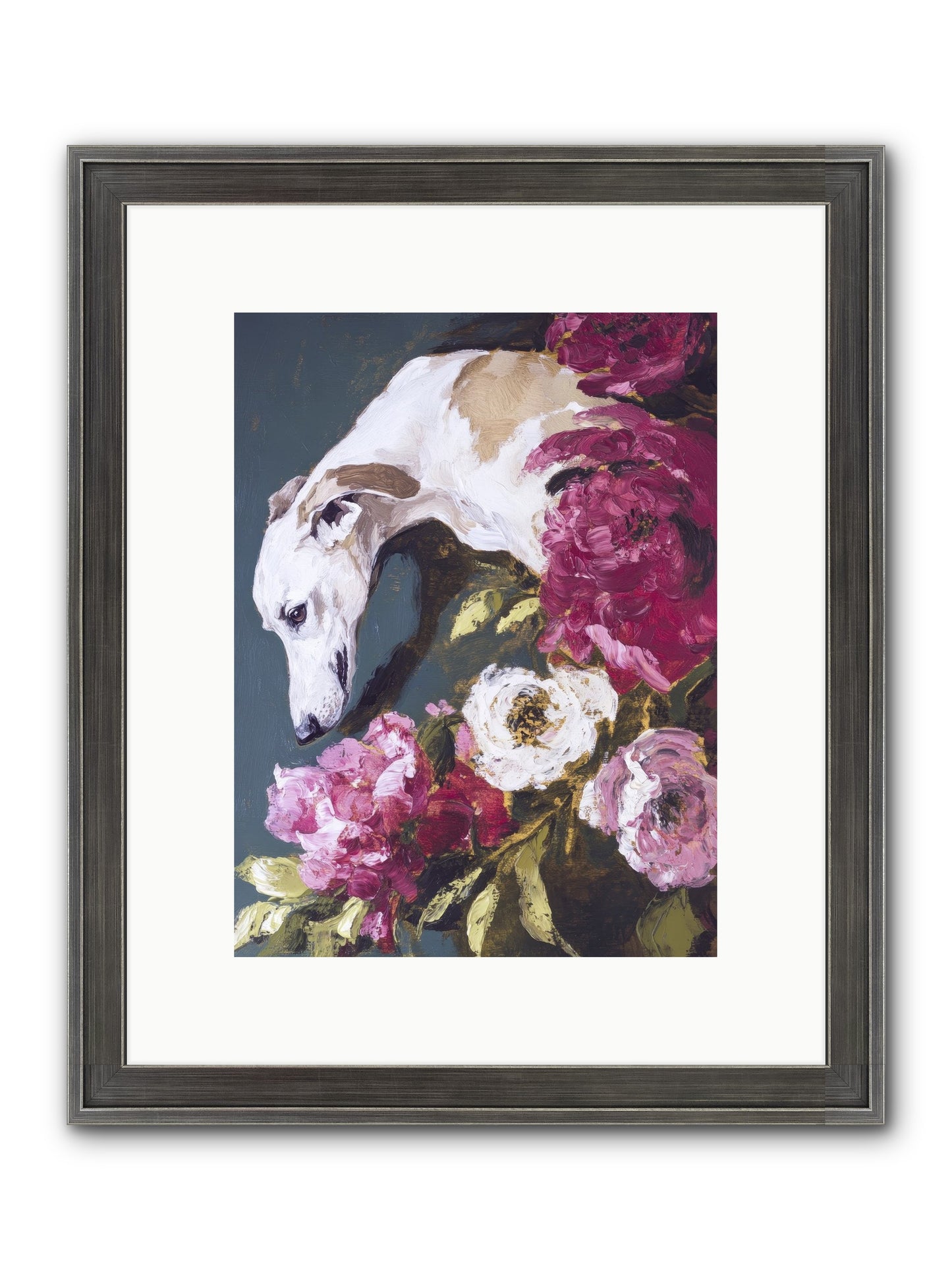 Heart's Gentle Keeper Framed Print - Slimwoods Black/Silver 9x12