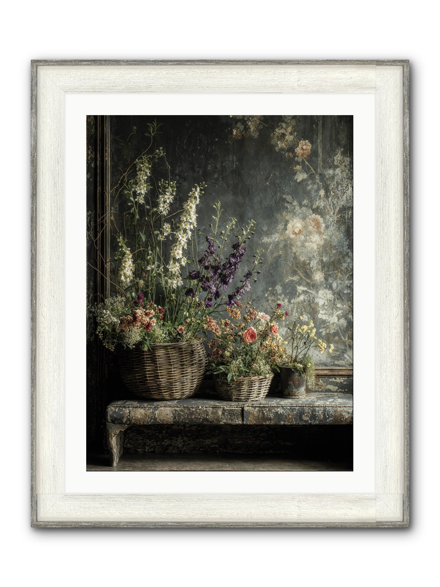 Heartcountry Framed Print - Driftwood White 24x32