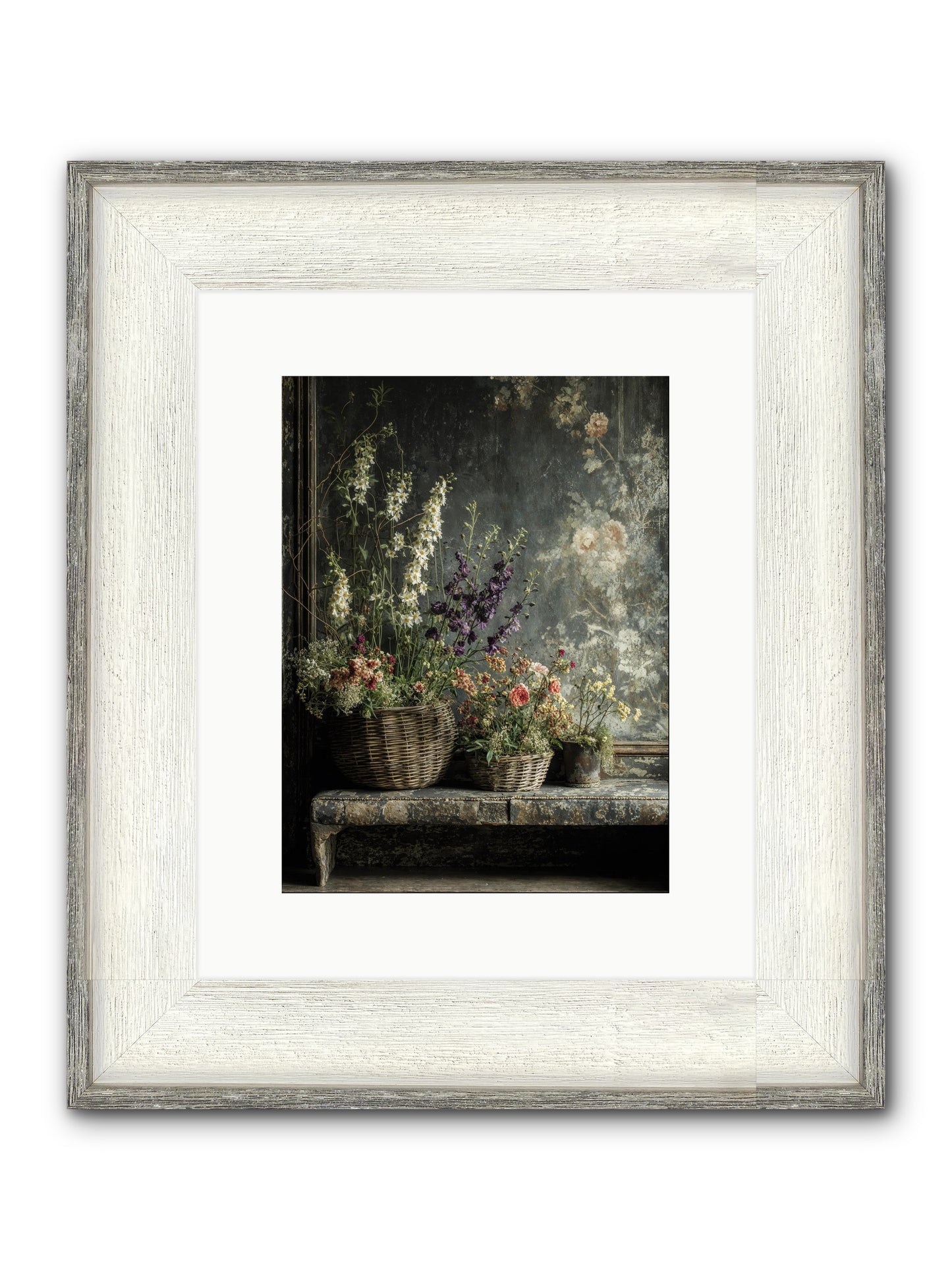 Heartcountry Framed Print - Driftwood White 9x12