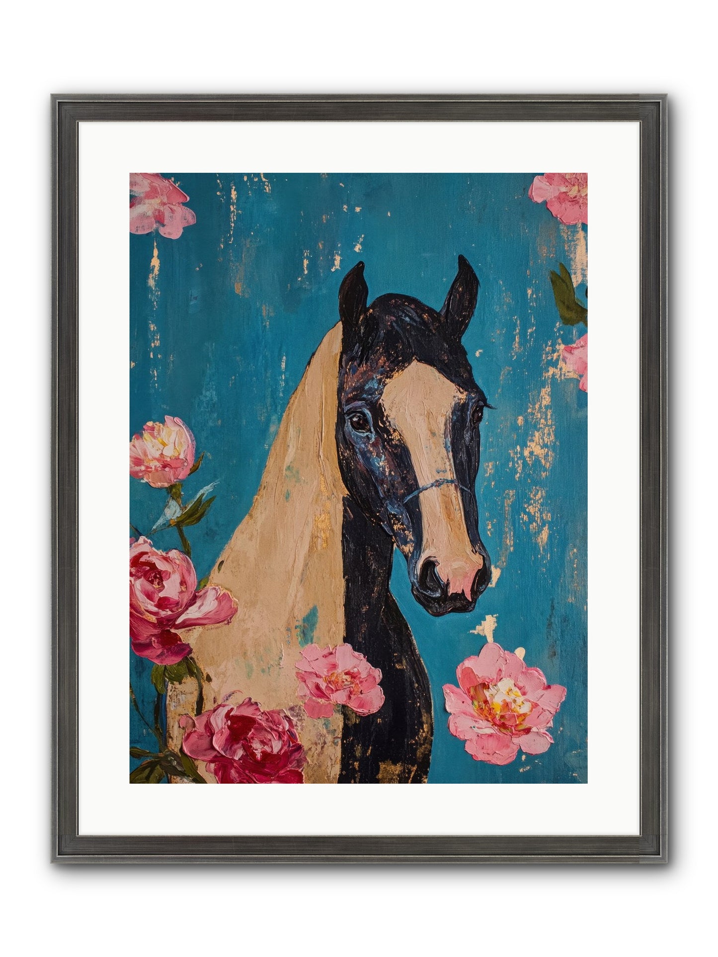 Heartland Champion Framed Print - Slimwoods Black/Silver 18x24