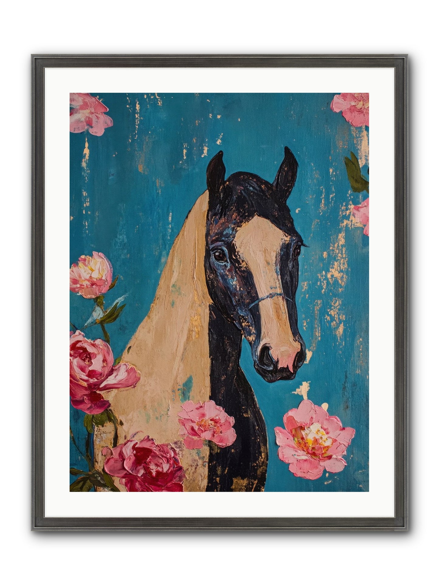 Heartland Champion Framed Print - Slimwoods Black/Silver 24x32