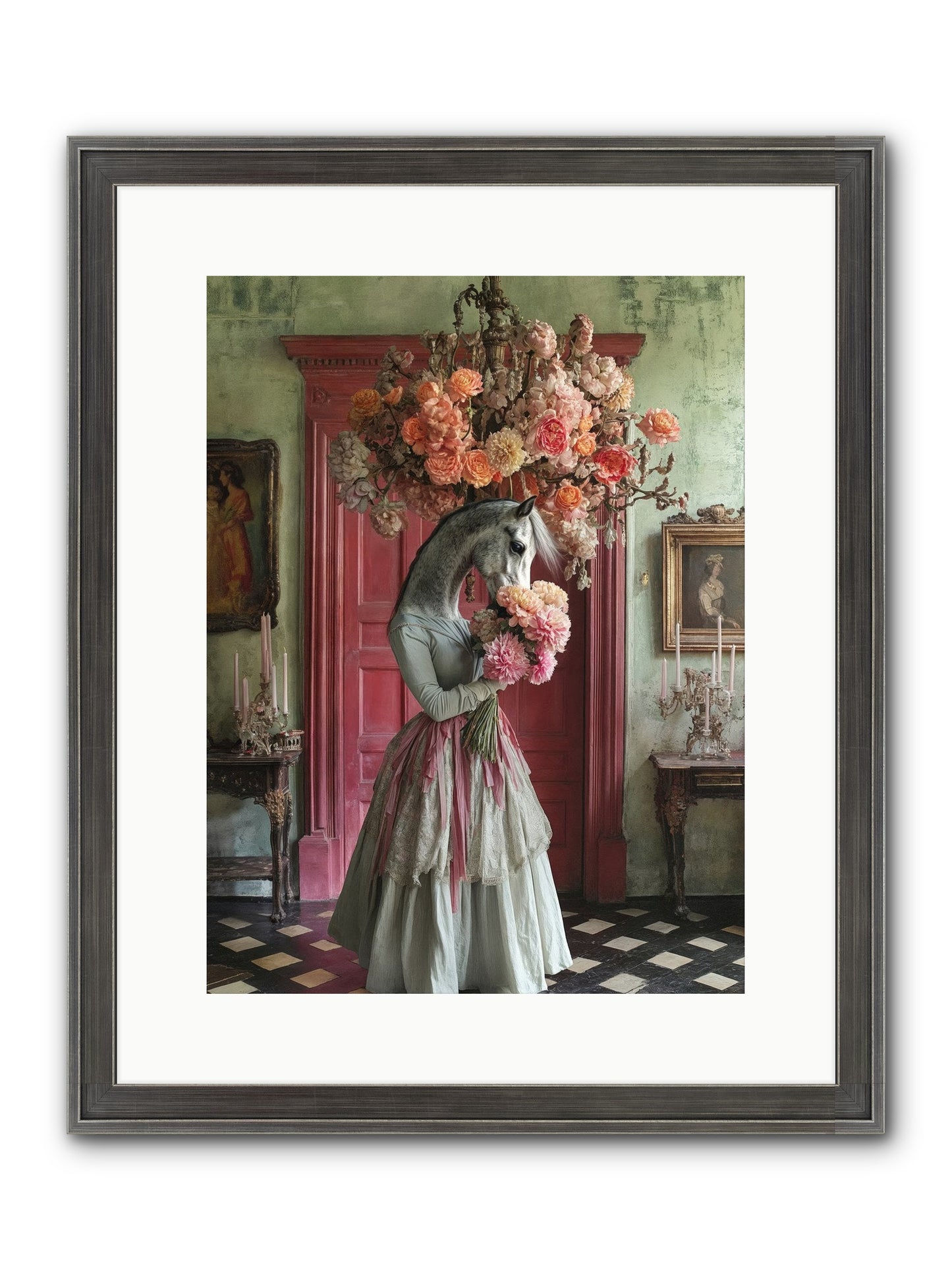Hearts Catch Better Dreams Framed Print - Slimwoods Black/Silver 12x16