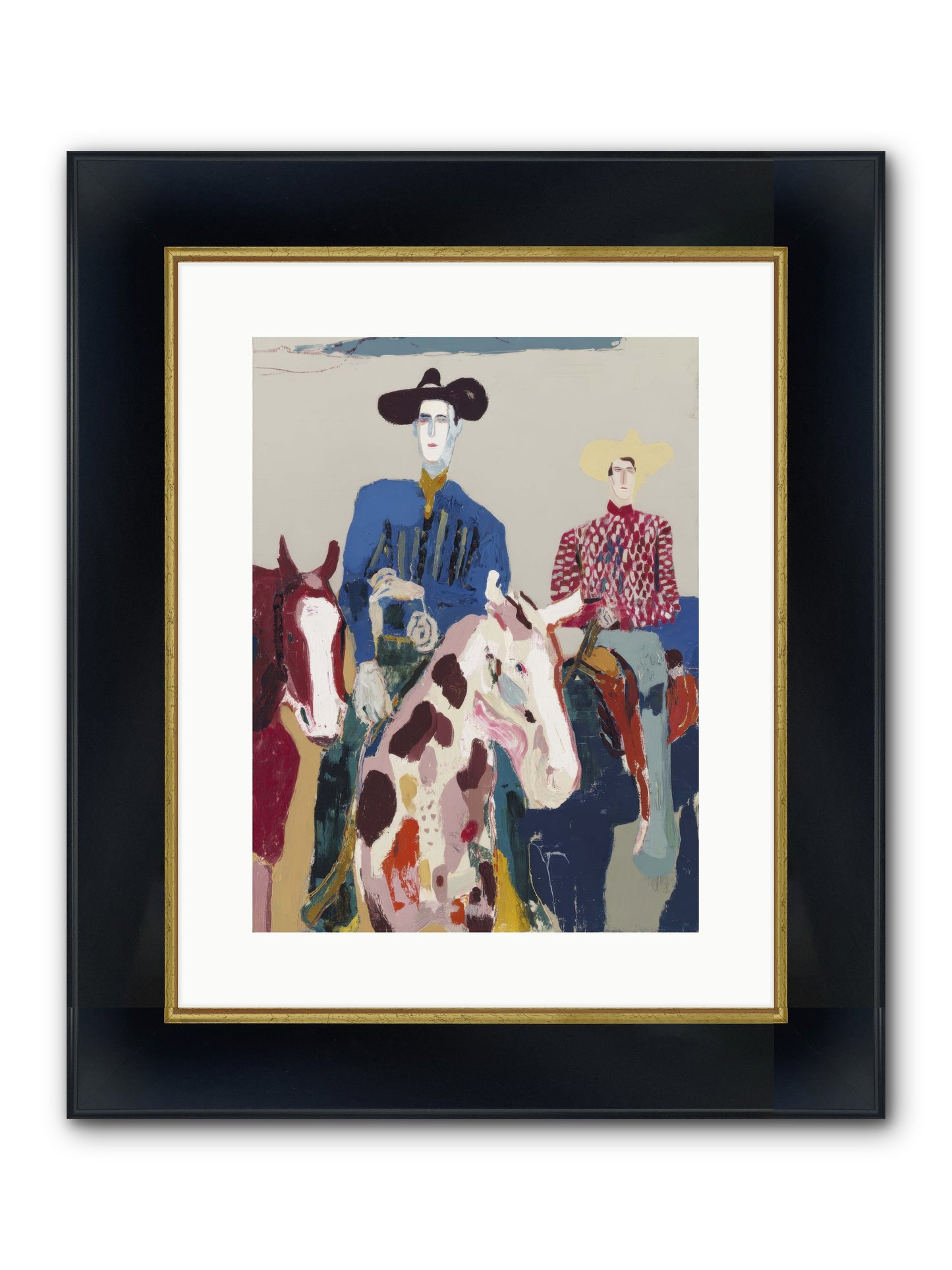 Held By The Golden Hour Framed Print - Wide Black w/Gold 12x16