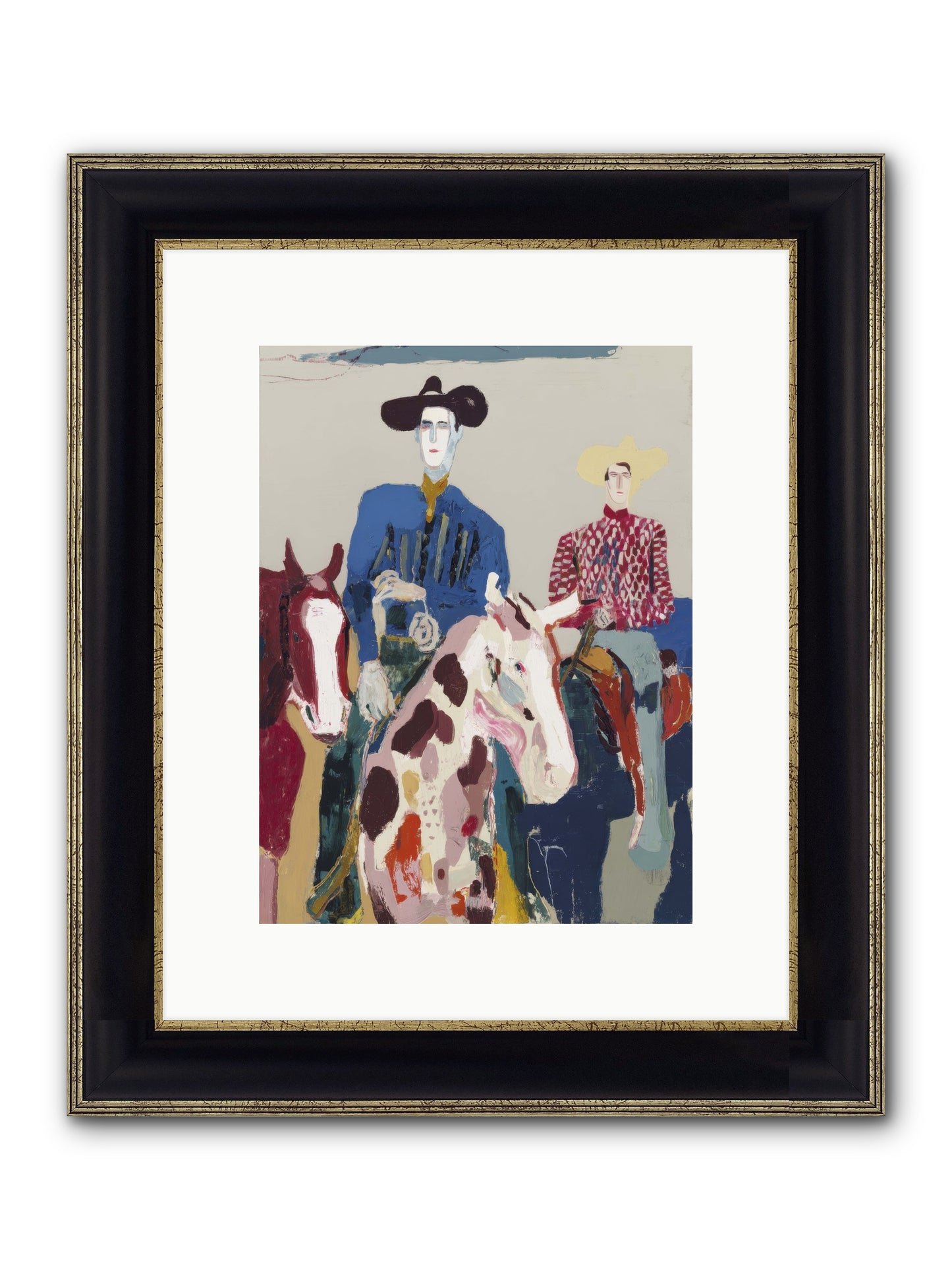 Held By The Golden Hour Framed Print - Black & Gold 9x12