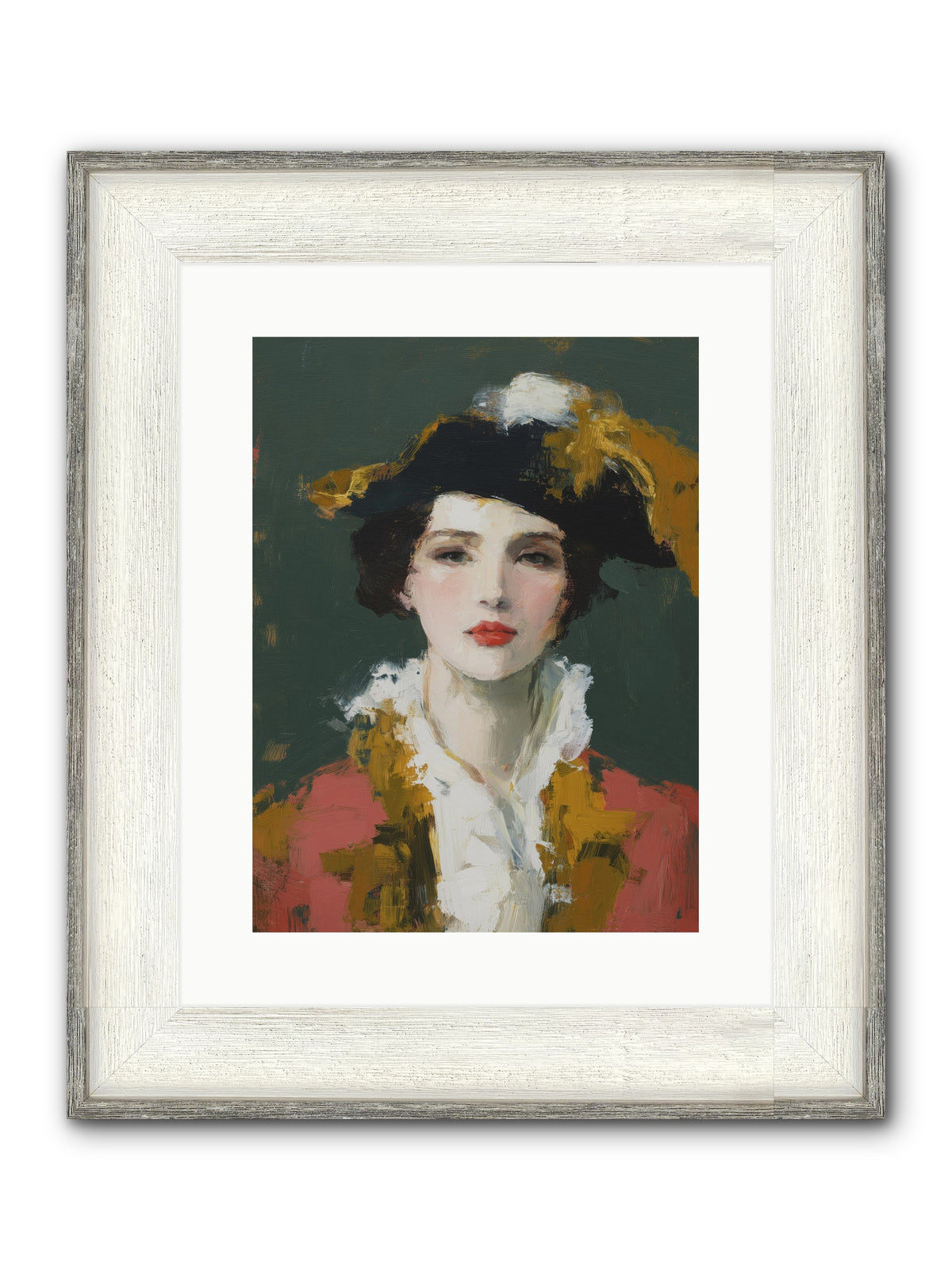 Her Legacy Framed Print - Driftwood White 12x16