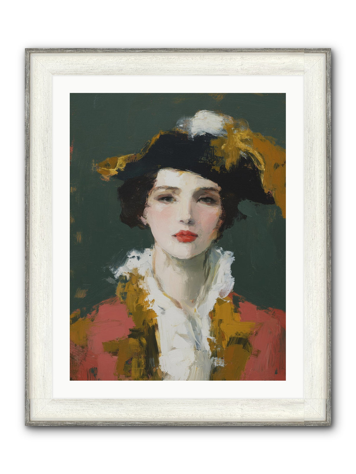 Her Legacy Framed Print - Driftwood White 24x32