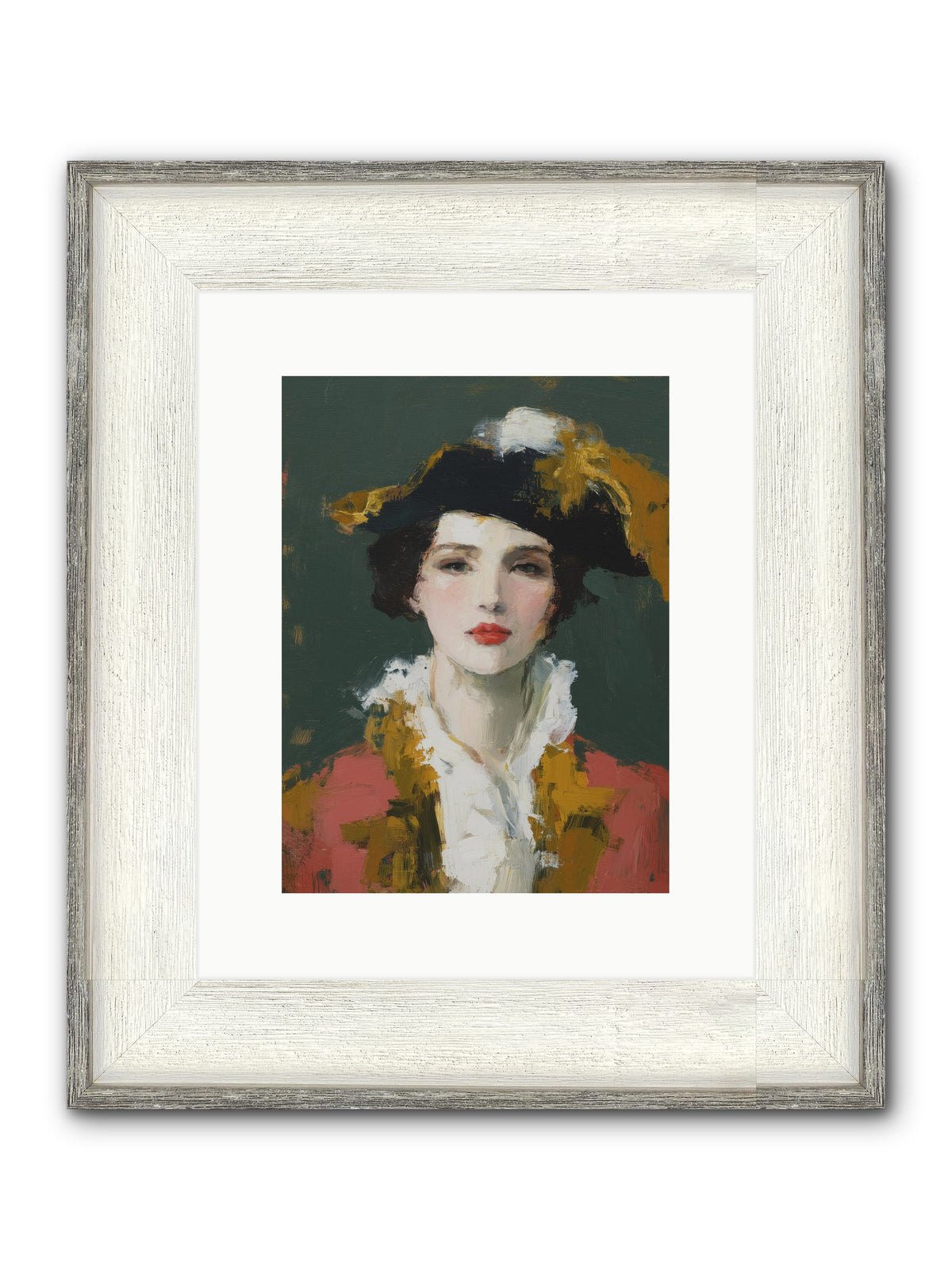 Her Legacy Framed Print - Driftwood White 9x12