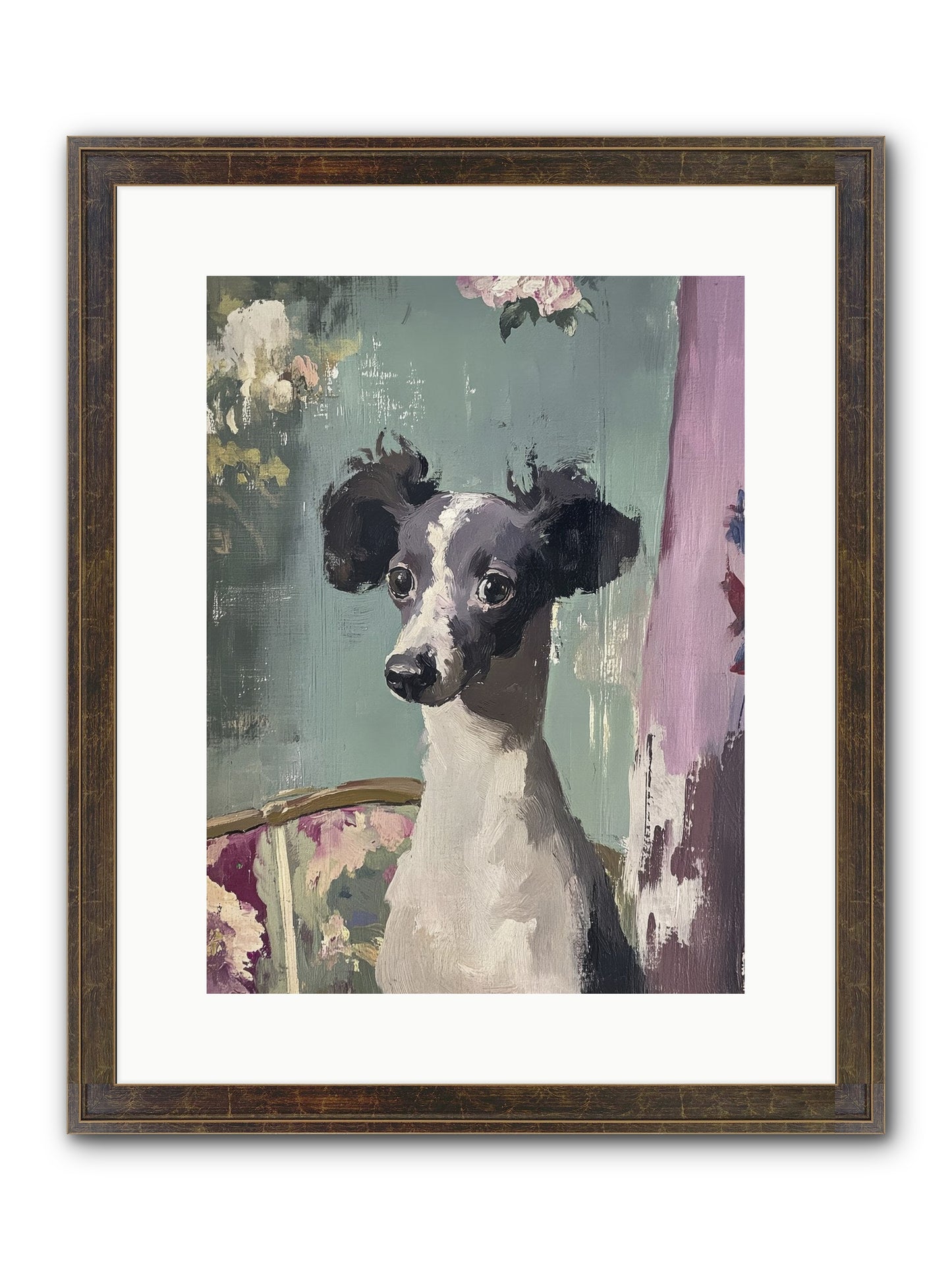 Her Magnificent Self Framed Print - Slimwoods Black/Gold 12x16