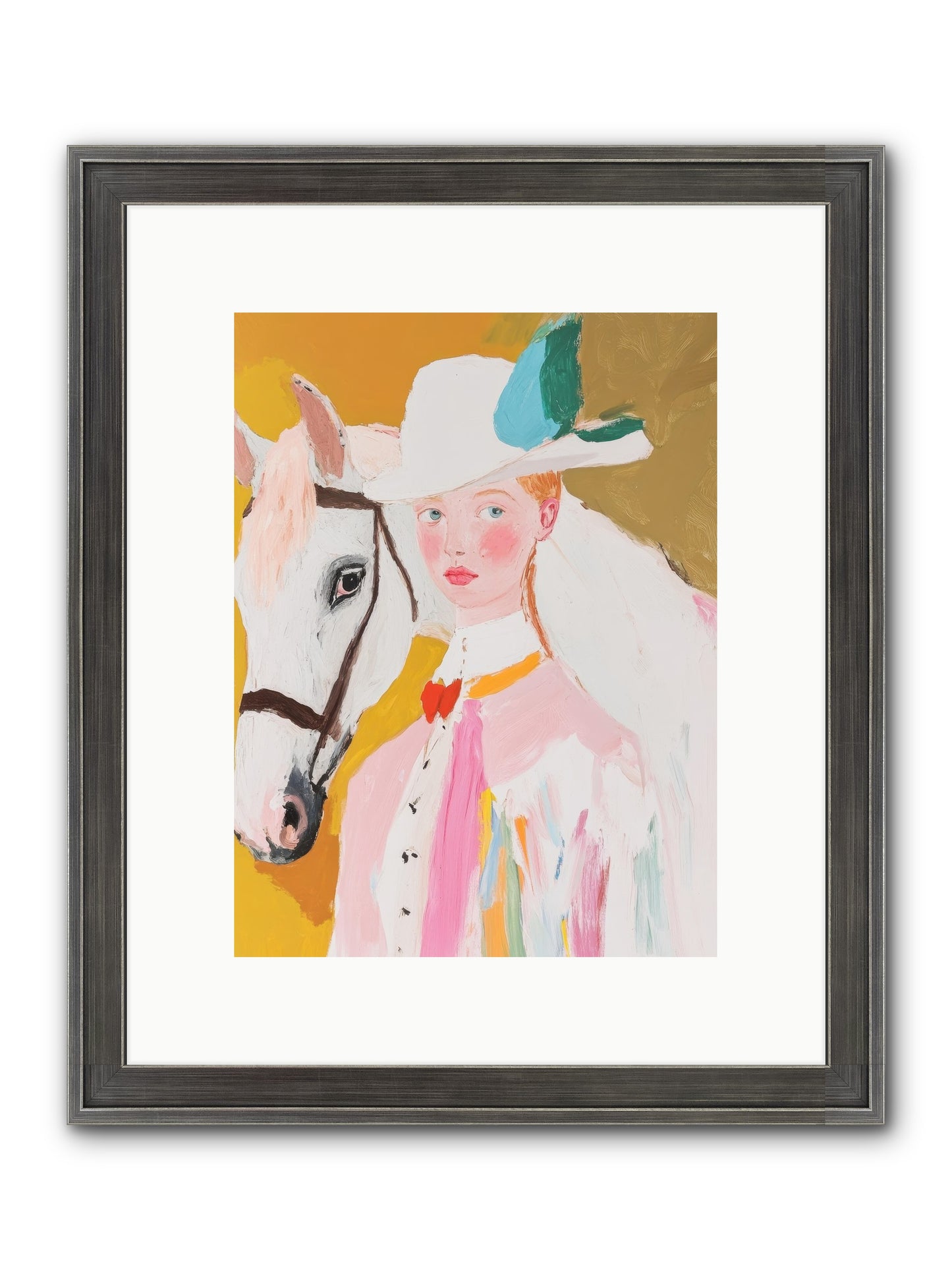 Hero's Return Framed Print - Slimwoods Black/Silver 9x12