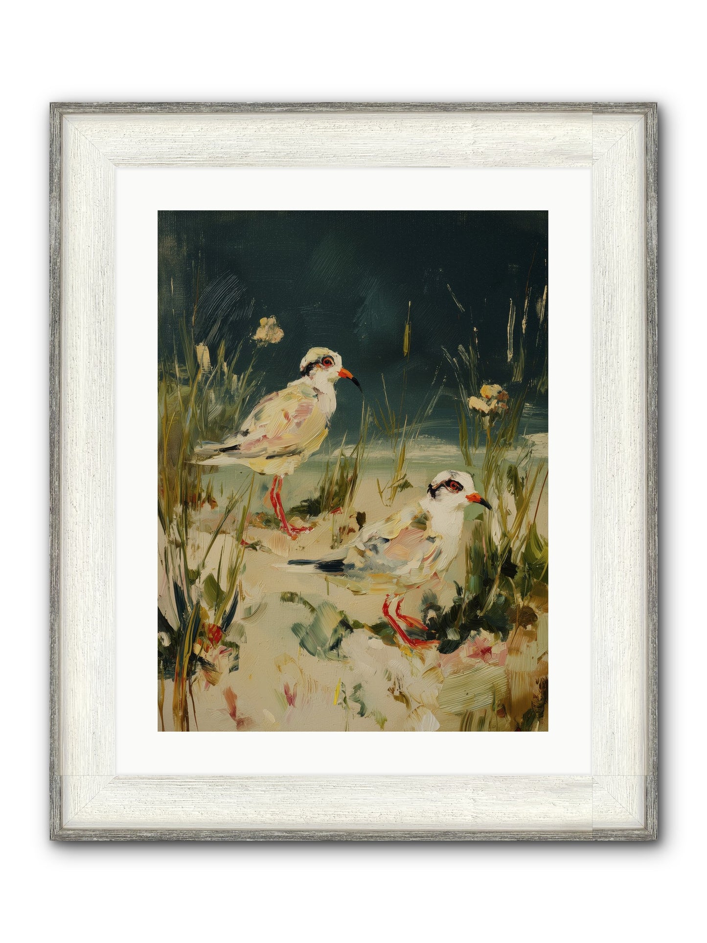 Hidden Treasure Framed Print - Driftwood White 18x24