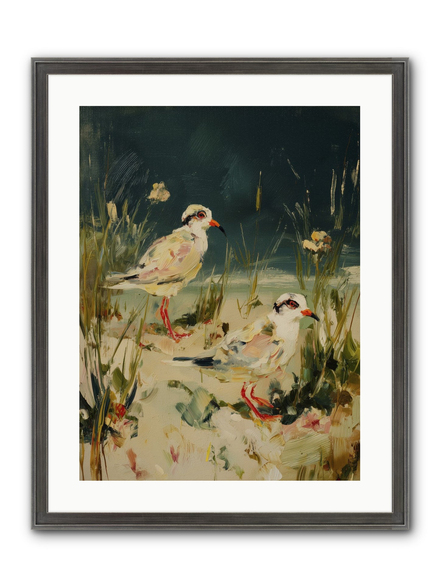 Hidden Treasure Framed Print - Slimwoods Black/Silver 18x24