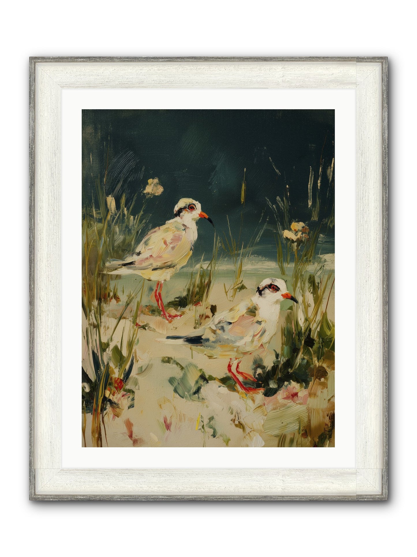 Hidden Treasure Framed Print - Driftwood White 24x32