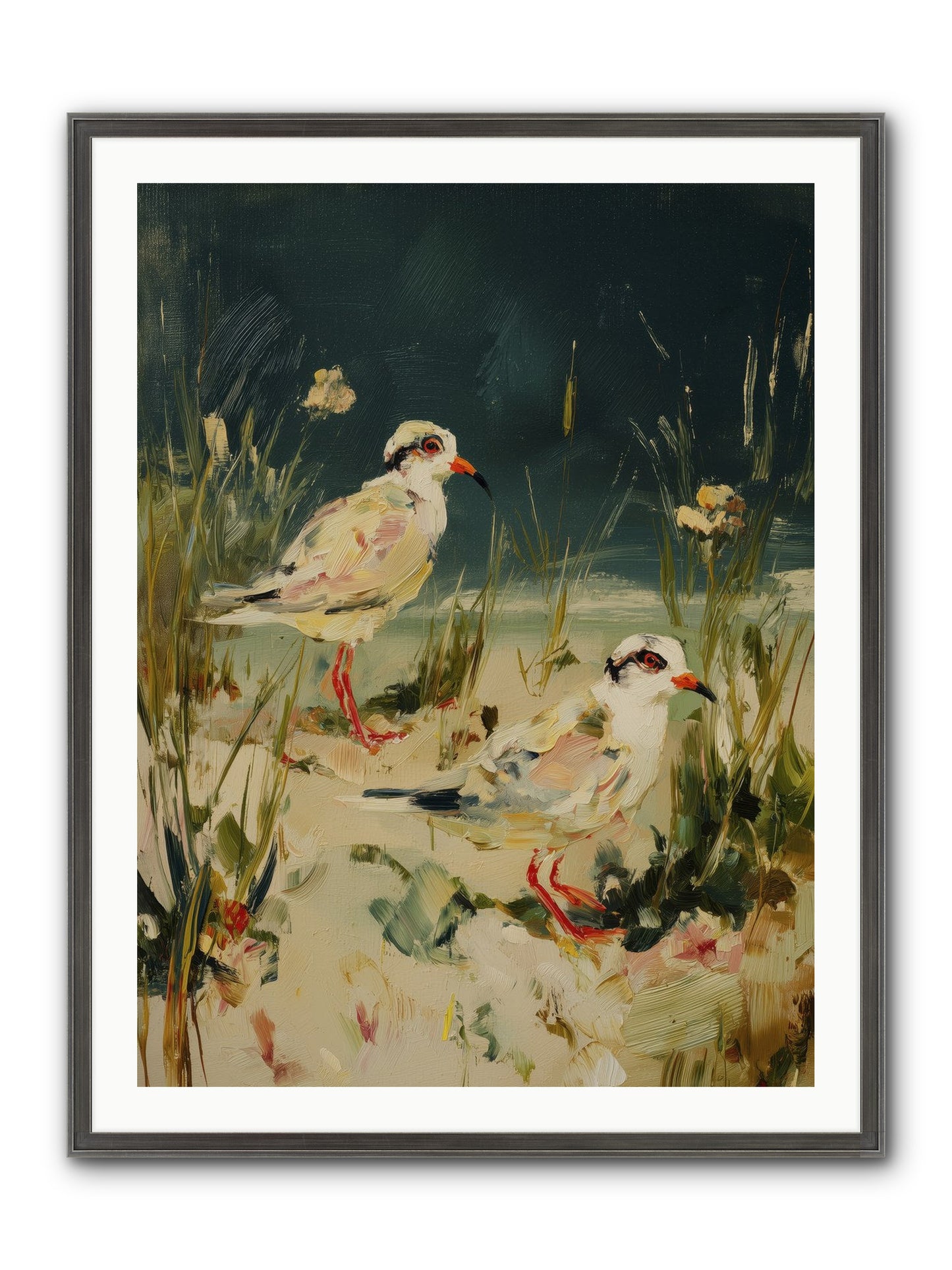 Hidden Treasure Framed Print - Slimwoods Black/Silver 30x40