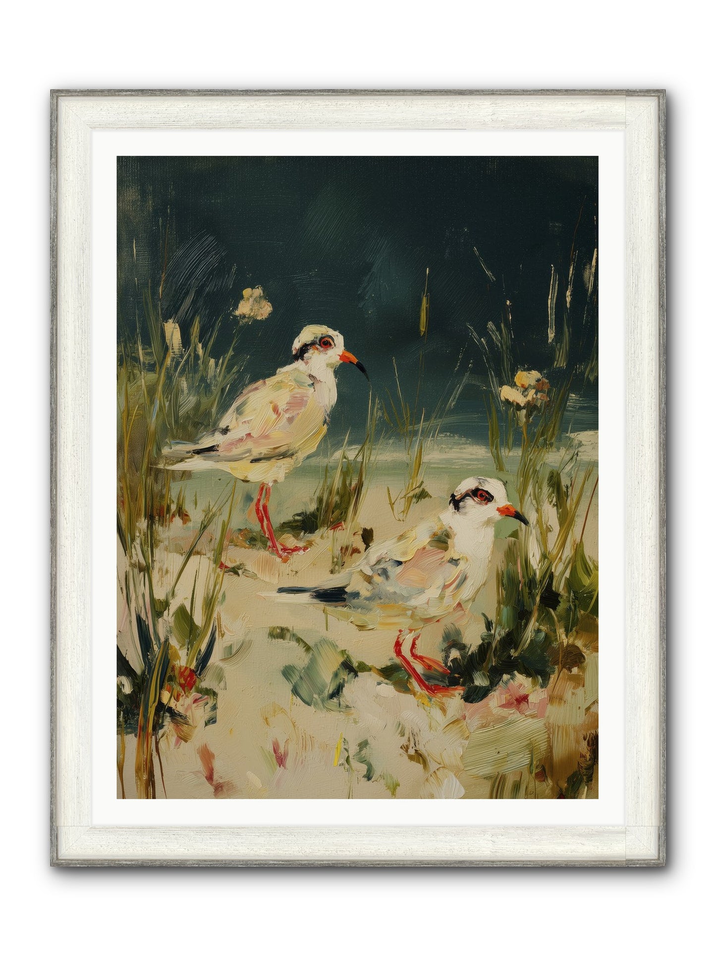 Hidden Treasure Framed Print - Driftwood White 36x48