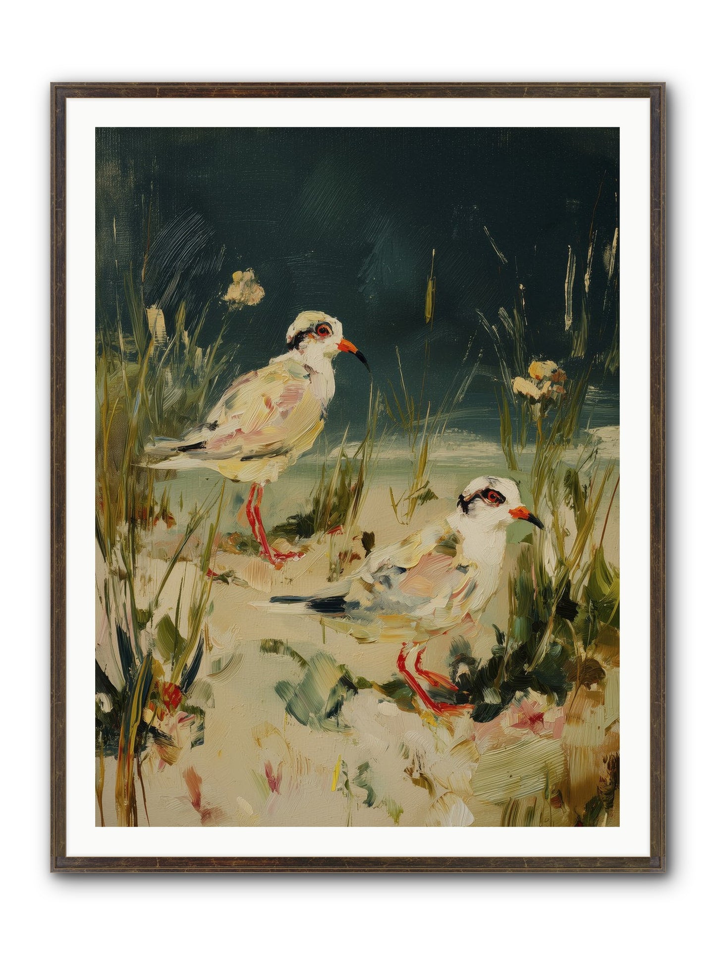 Hidden Treasure Framed Print - Slimwoods Black/Gold 36x48