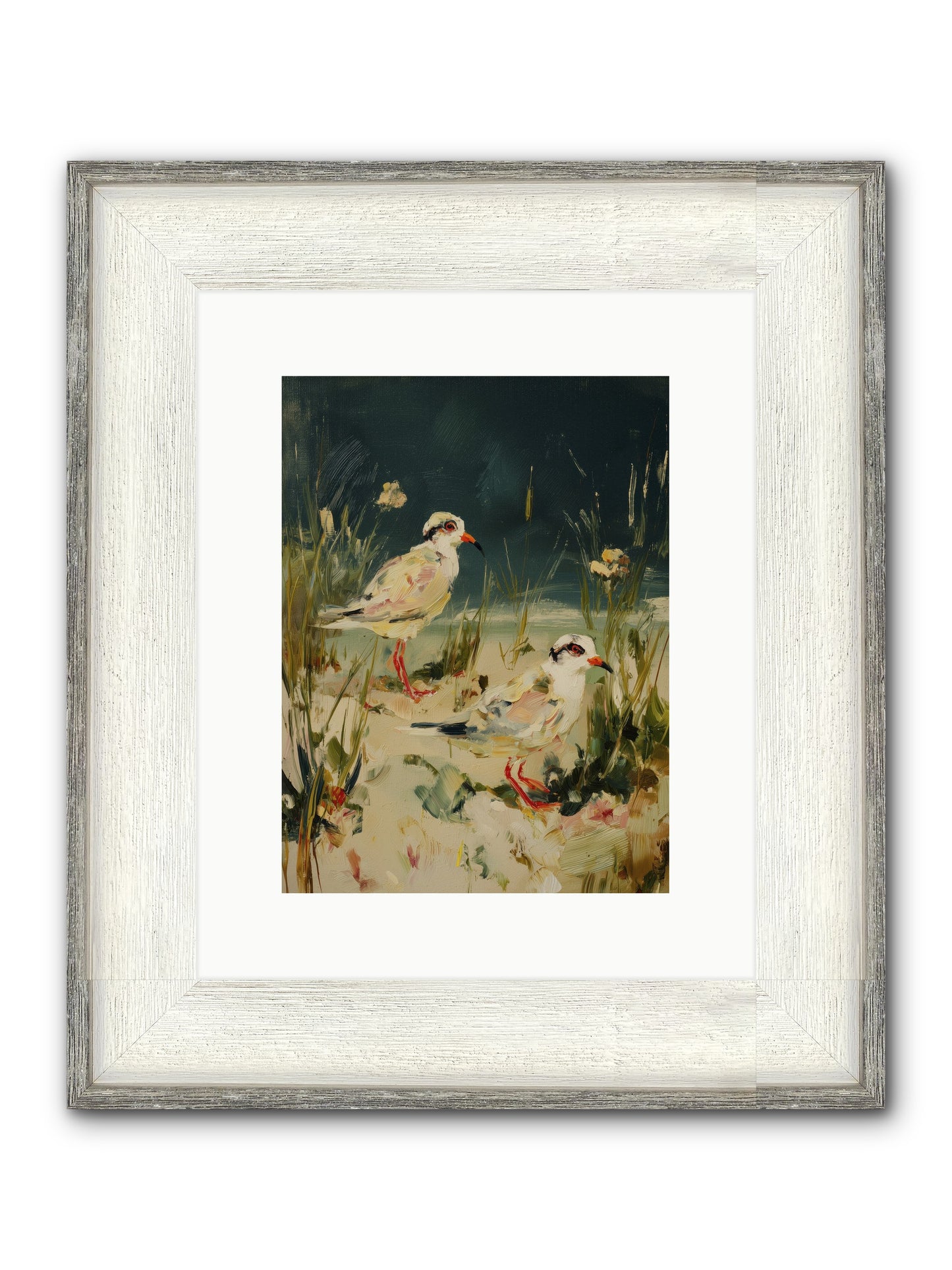 Hidden Treasure Framed Print - Driftwood White 9x12