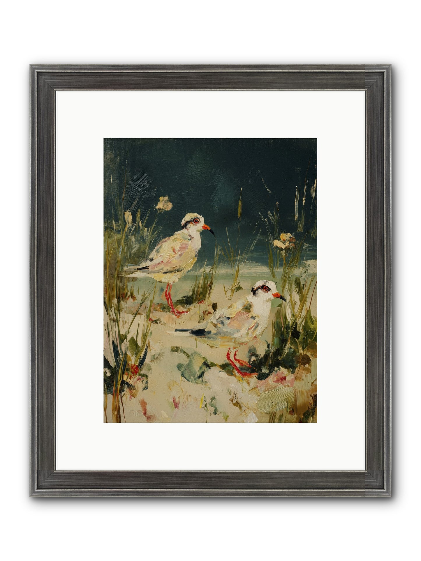 Hidden Treasure Framed Print - Slimwoods Black/Silver 9x12