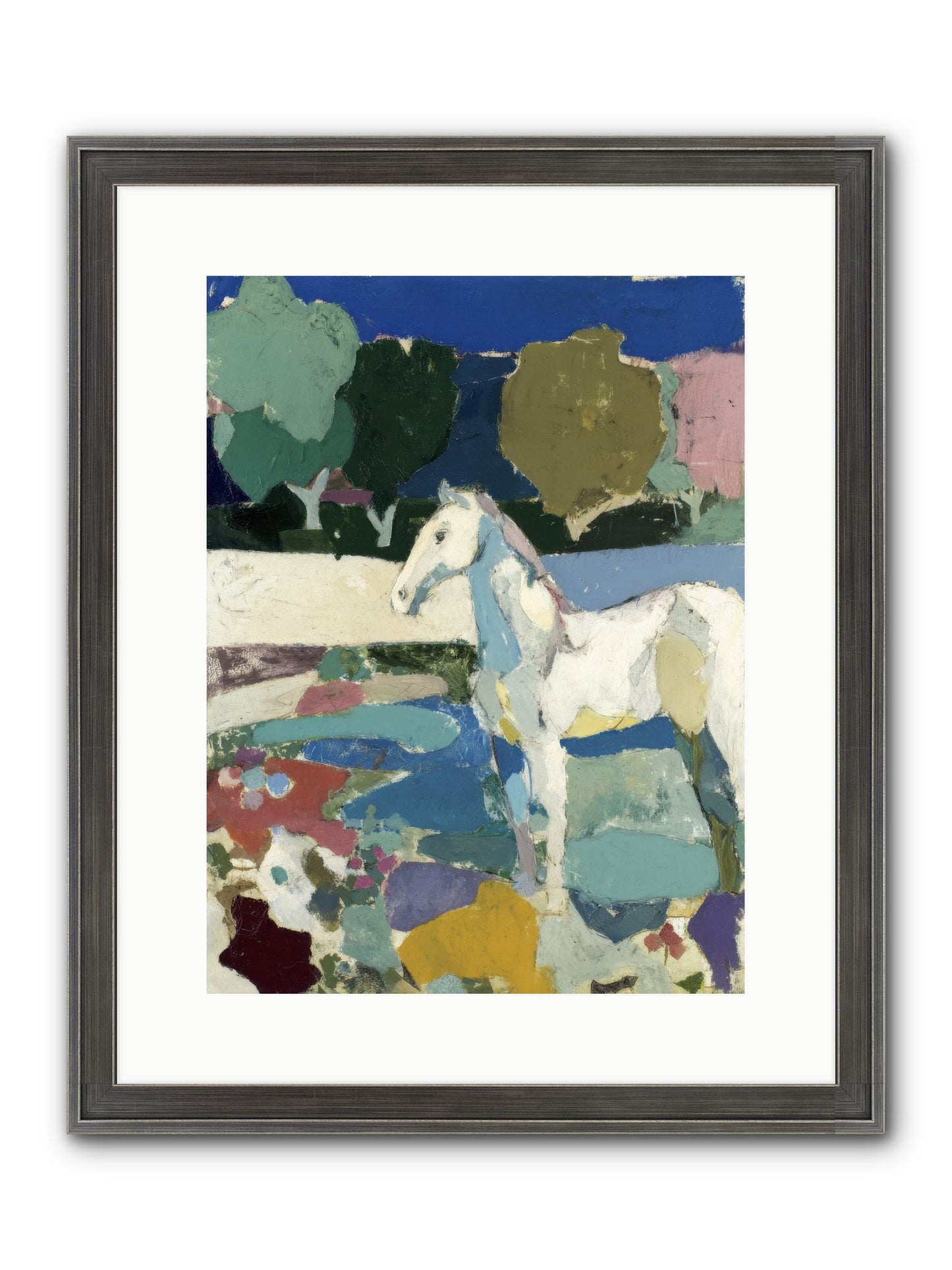 Hidden Valley Framed Print - Slimwoods Black/Silver 12x16
