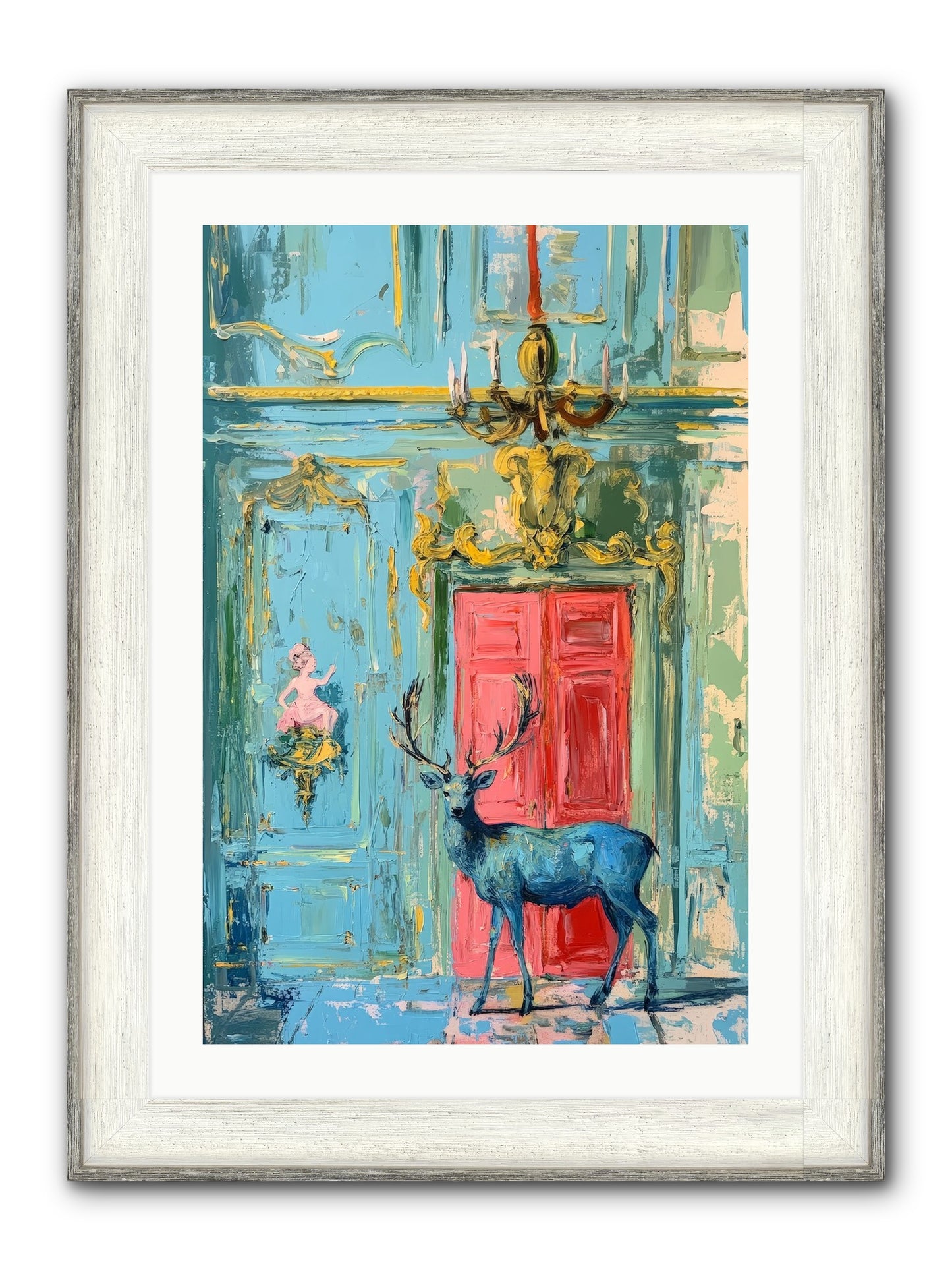 Highland Wanderer Framed Print - Driftwood White 20x30