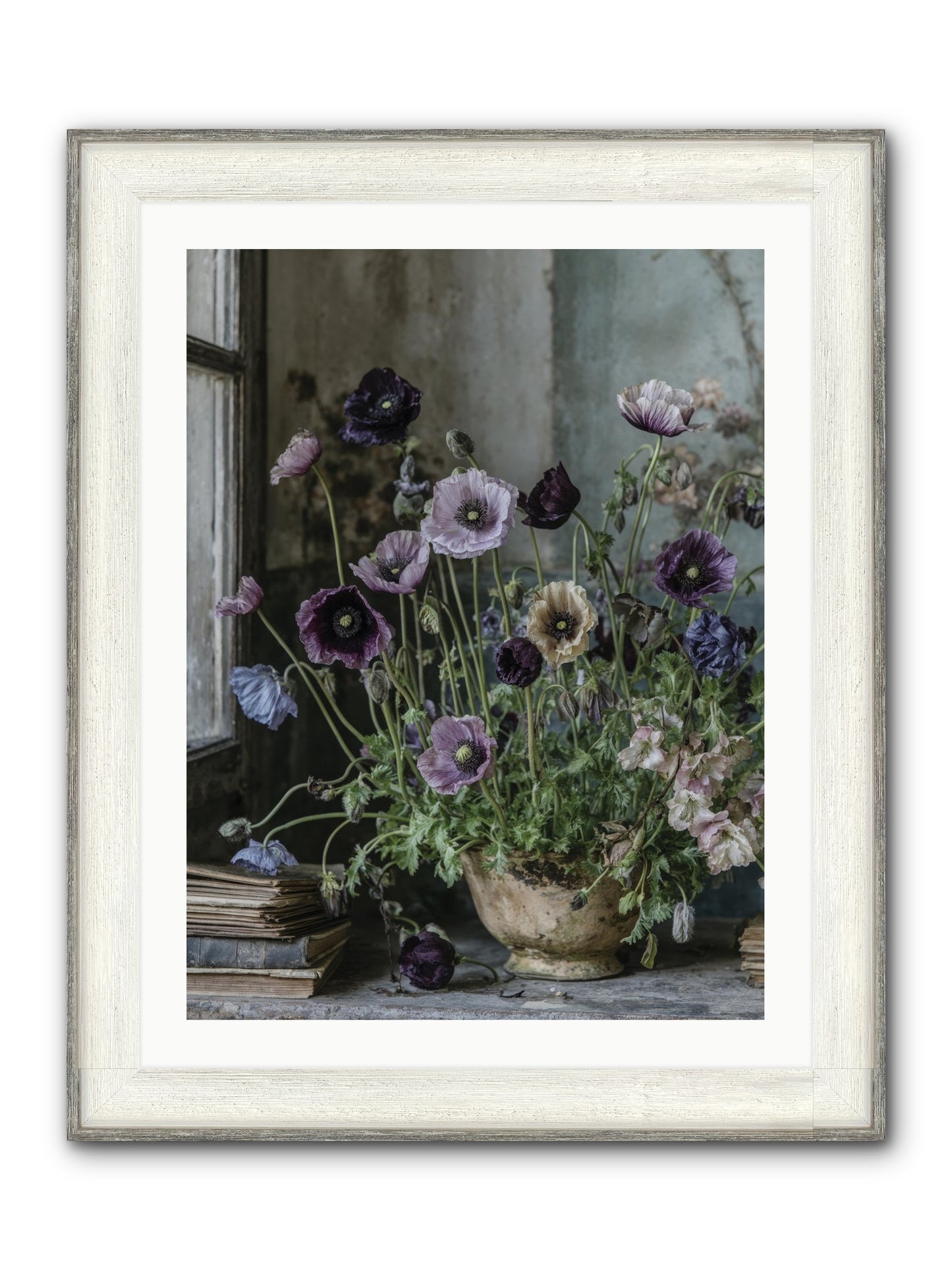Highlands Framed Print - Driftwood White 24x32