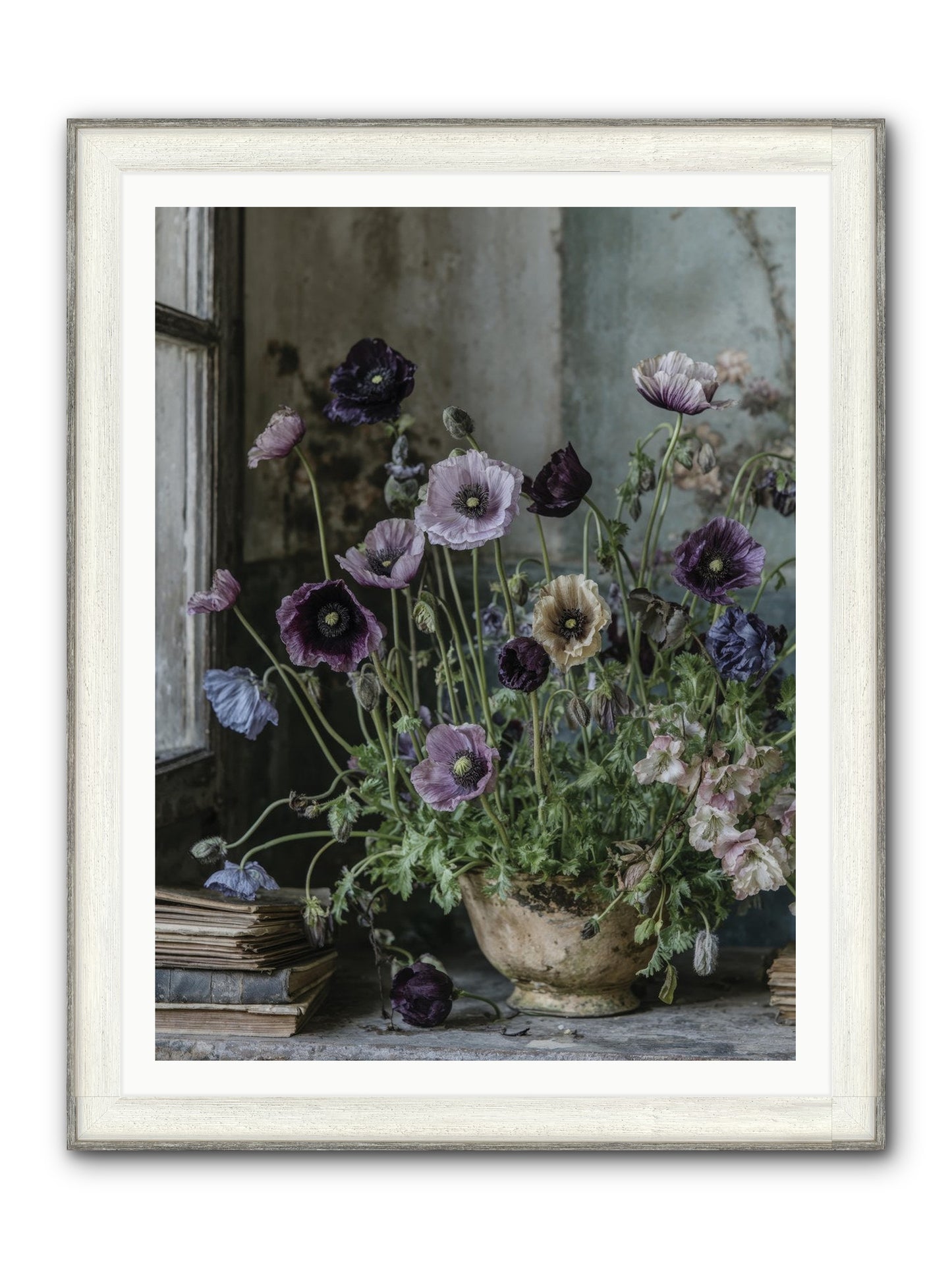 Highlands Framed Print - Driftwood White 36x48