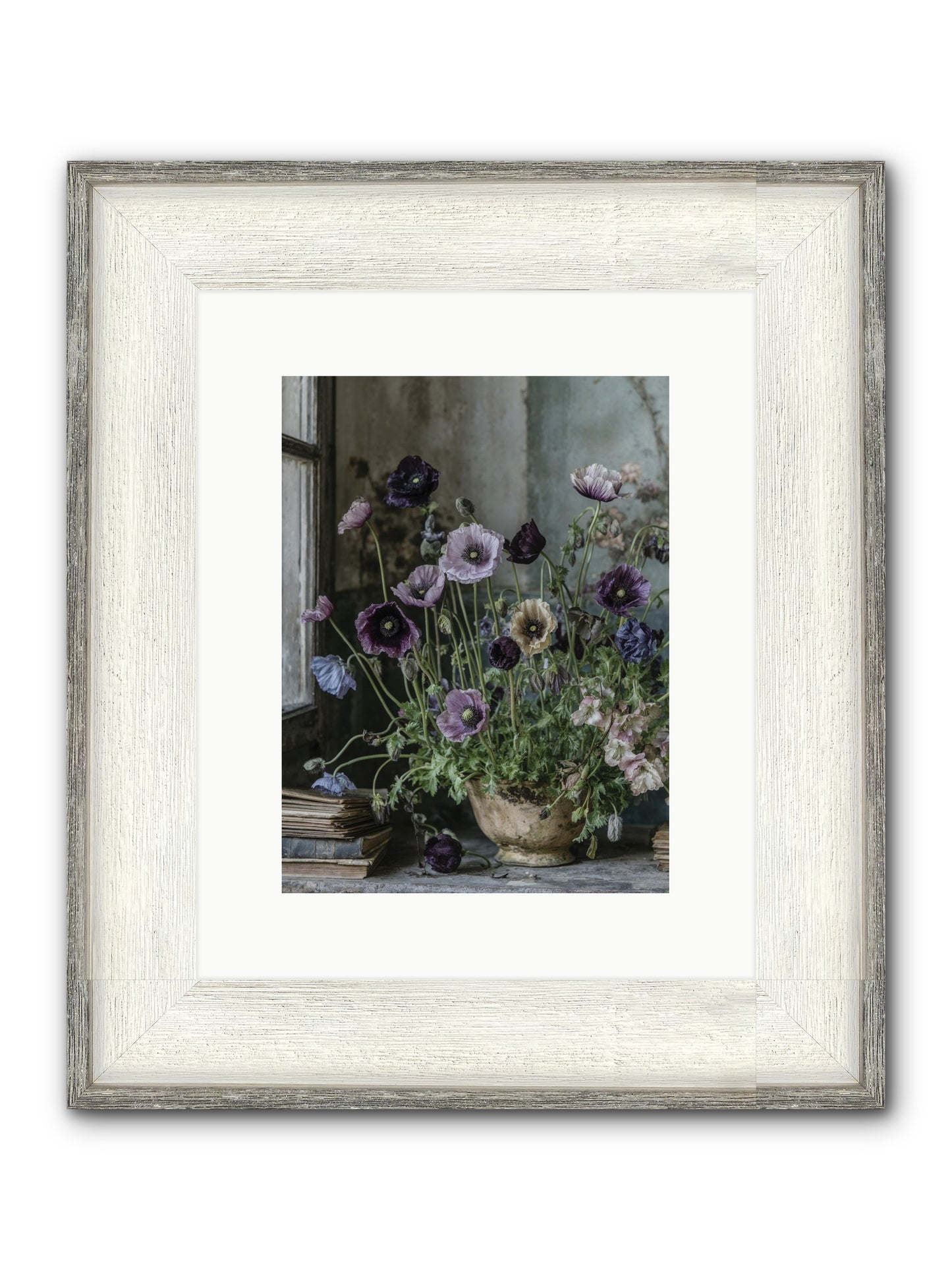 Highlands Framed Print - Driftwood White 9x12