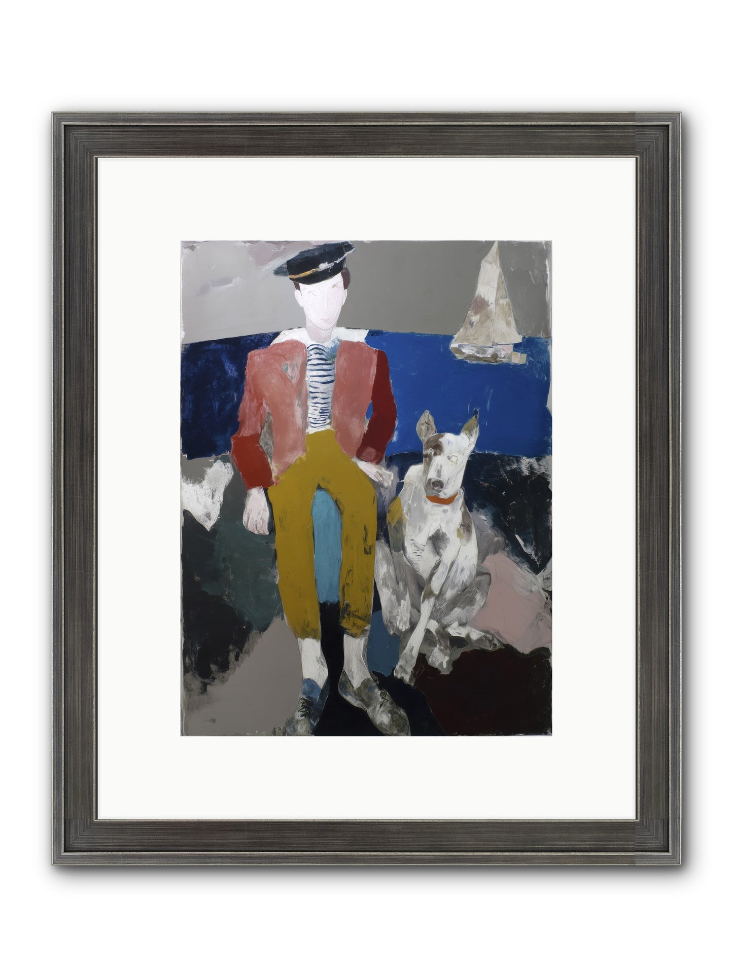 His Mortal Heart Framed Print - Slimwoods Black/Silver 9x12