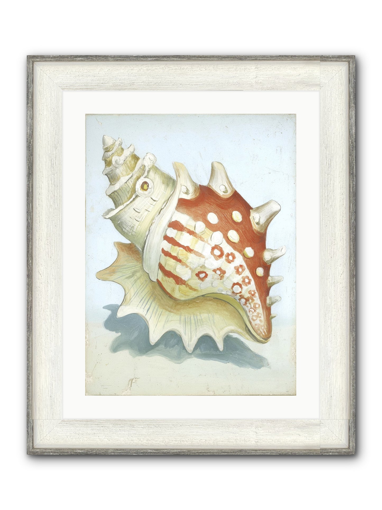 History's Voice Framed Print - Driftwood White 18x24