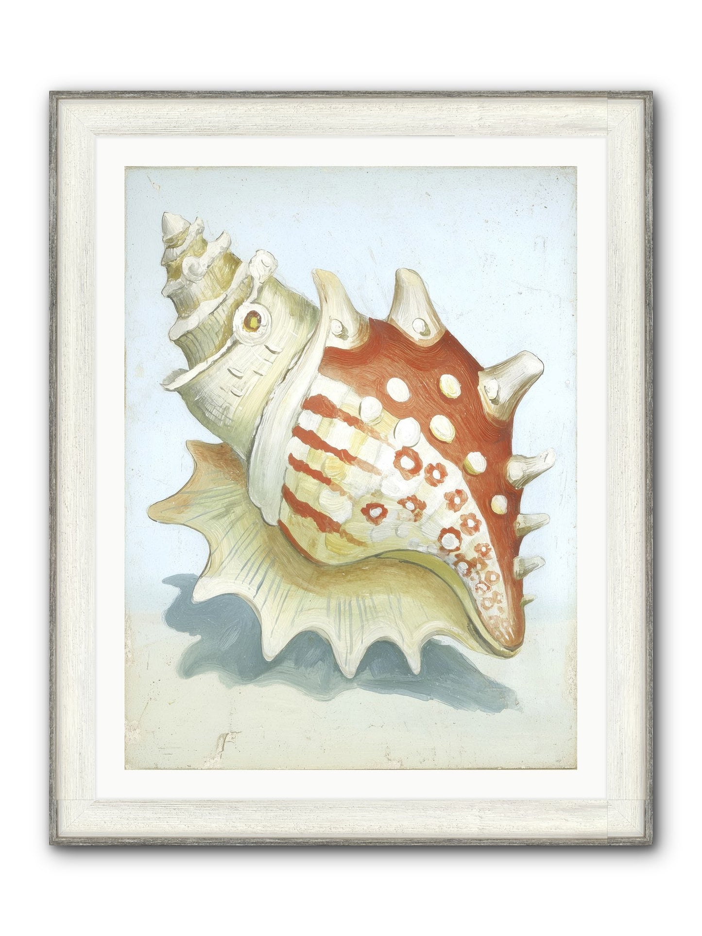 History's Voice Framed Print - Driftwood White 30x40