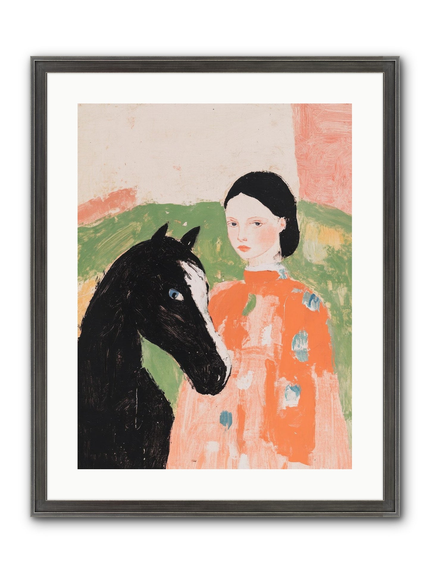 Homestead Heartstrings Framed Print - Slimwoods Black/Silver 18x24