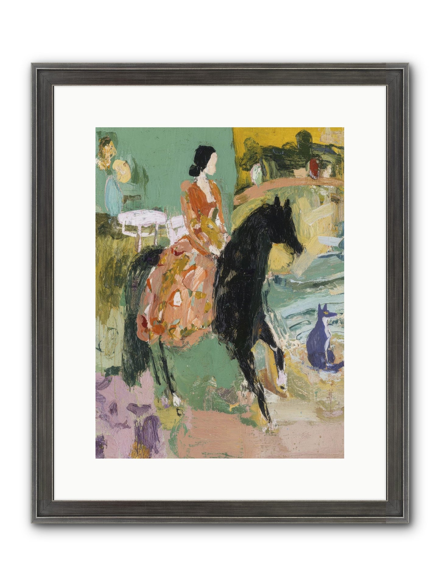 Honey-Dipped & Heavenly Framed Print - Slimwoods Black/Silver 12x16