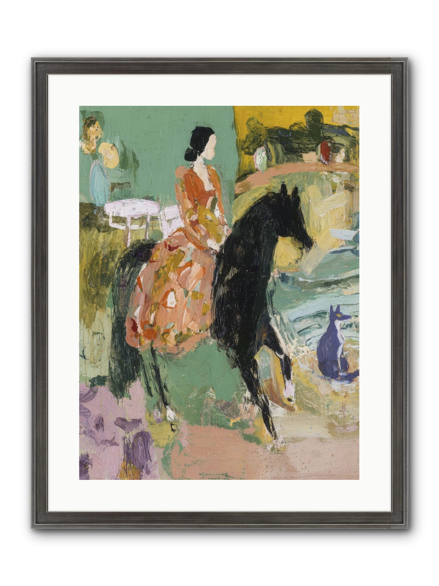 Honey-Dipped & Heavenly Framed Print - Slimwoods Black/Silver 18x24