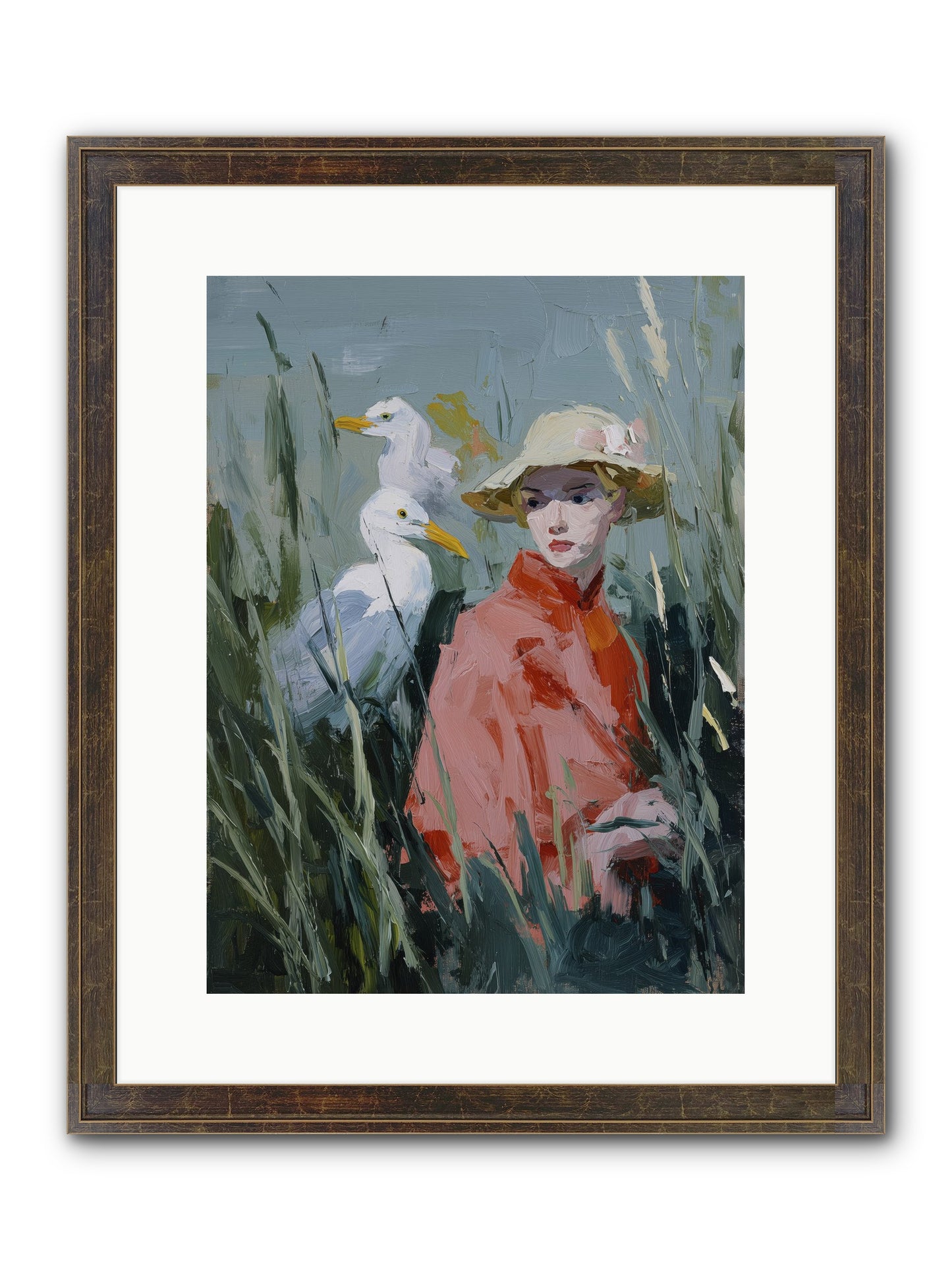 Honey Dreams Framed Print - Slimwoods Black/Gold 12x16