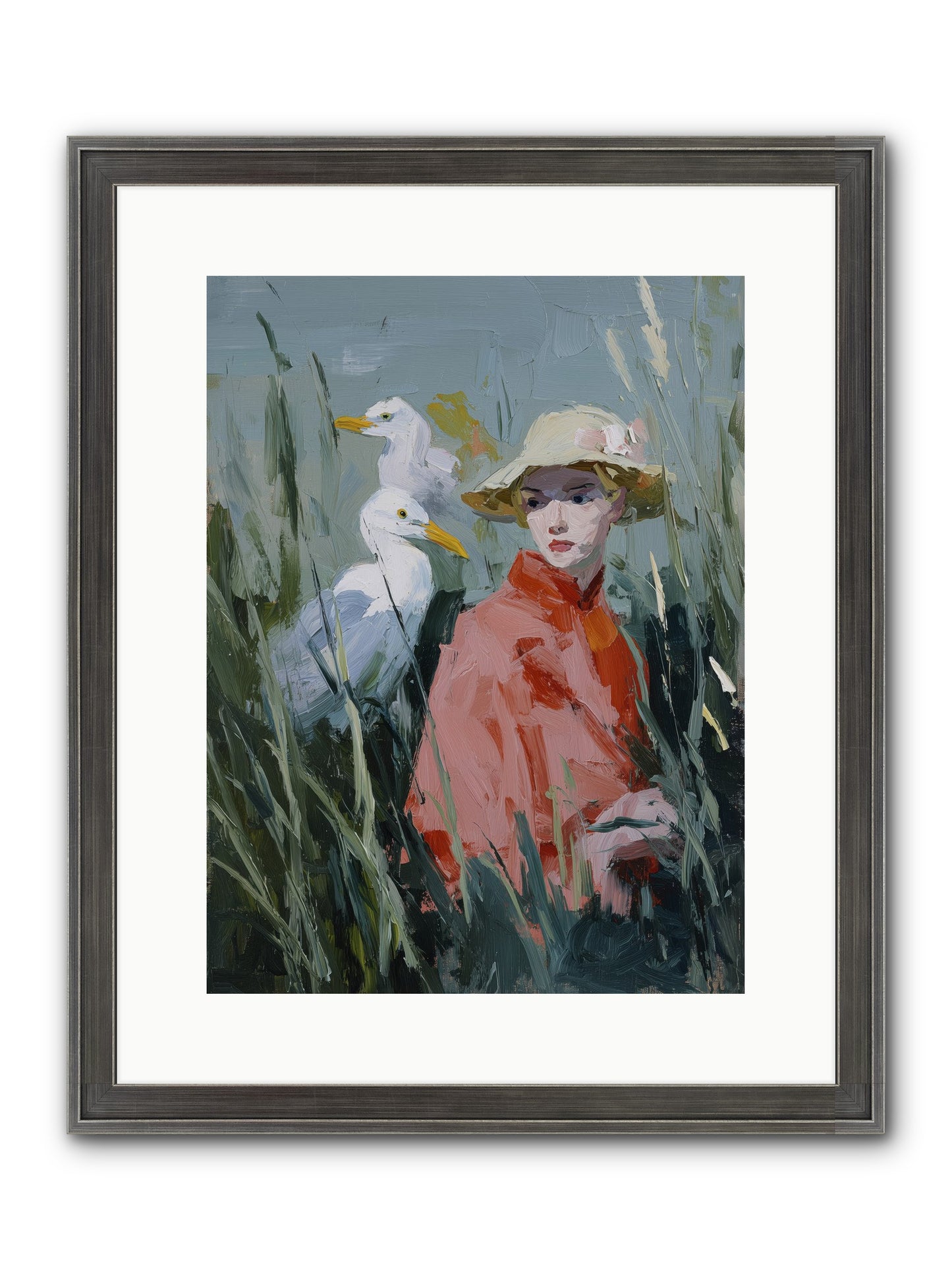 Honey Dreams Framed Print - Slimwoods Black/Silver 12x16