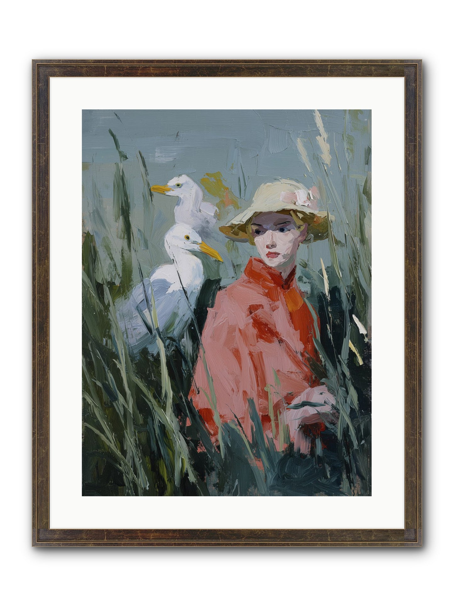 Honey Dreams Framed Print - Slimwoods Black/Gold 18x24