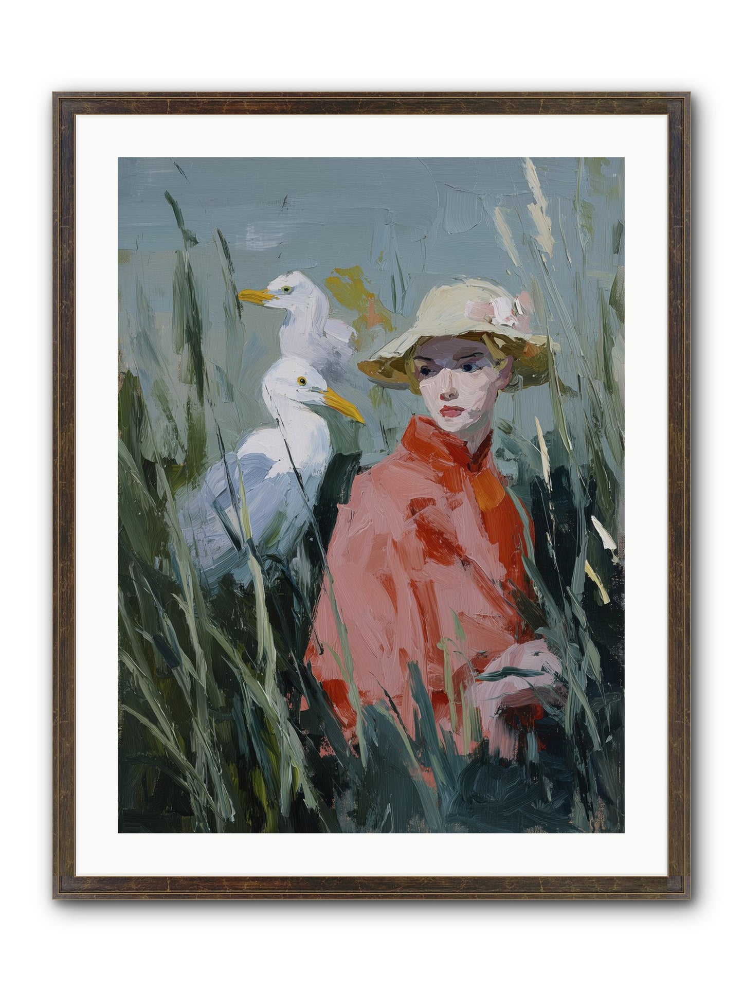 Honey Dreams Framed Print - Slimwoods Black/Gold 24x32