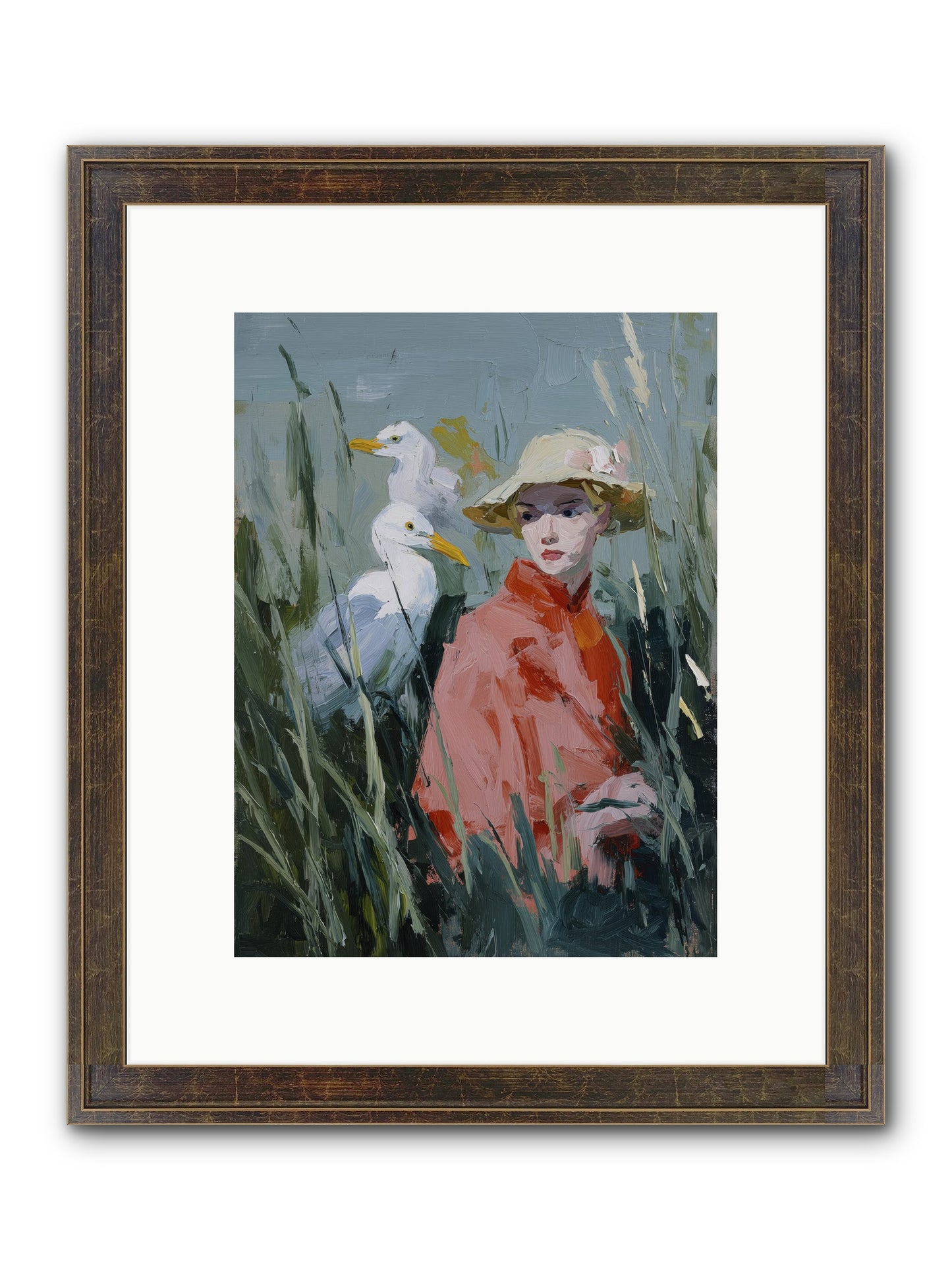 Honey Dreams Framed Print - Slimwoods Black/Gold 9x12