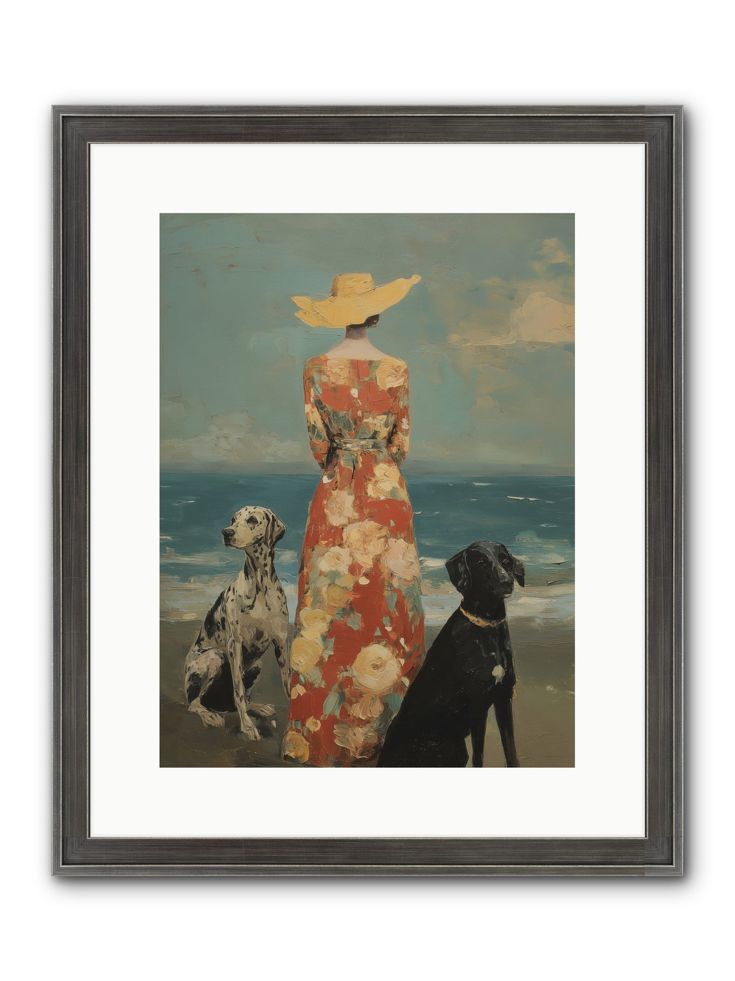 Honey-glazed Mornings Framed Print - Slimwoods Black/Silver 12x16