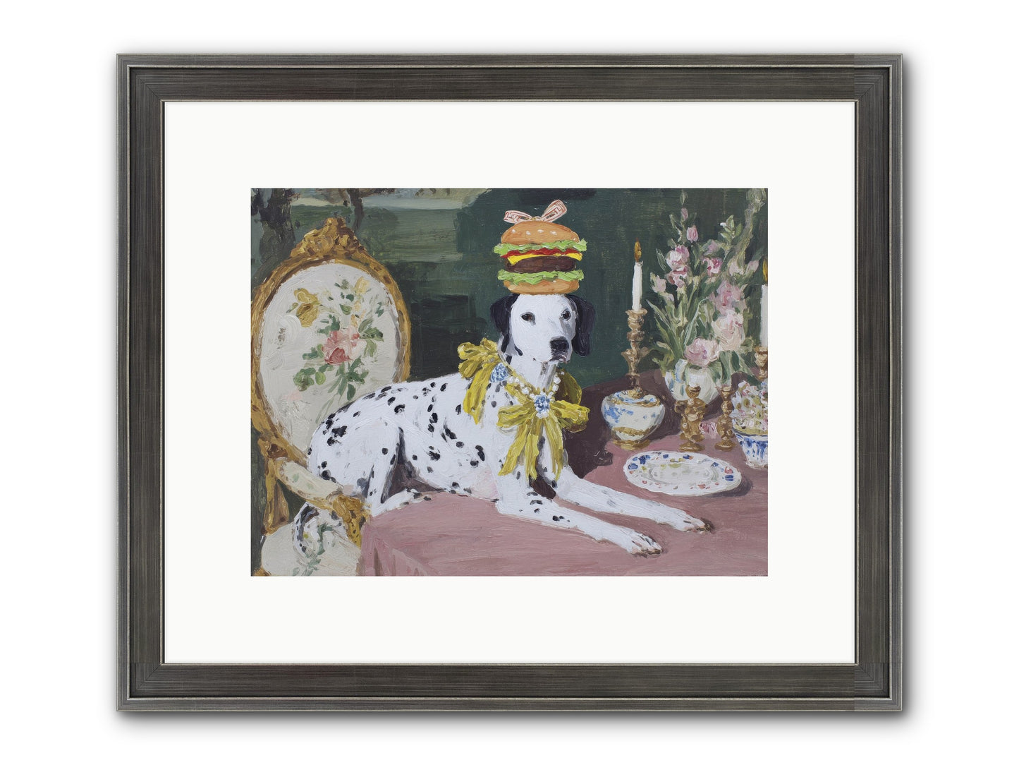 Honeyed Moments Pause Framed Print - Slimwoods Black/Silver 12x9