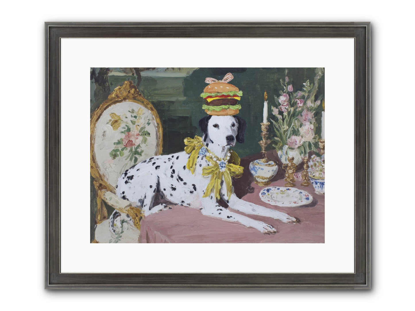 Honeyed Moments Pause Framed Print - Slimwoods Black/Silver 16x12