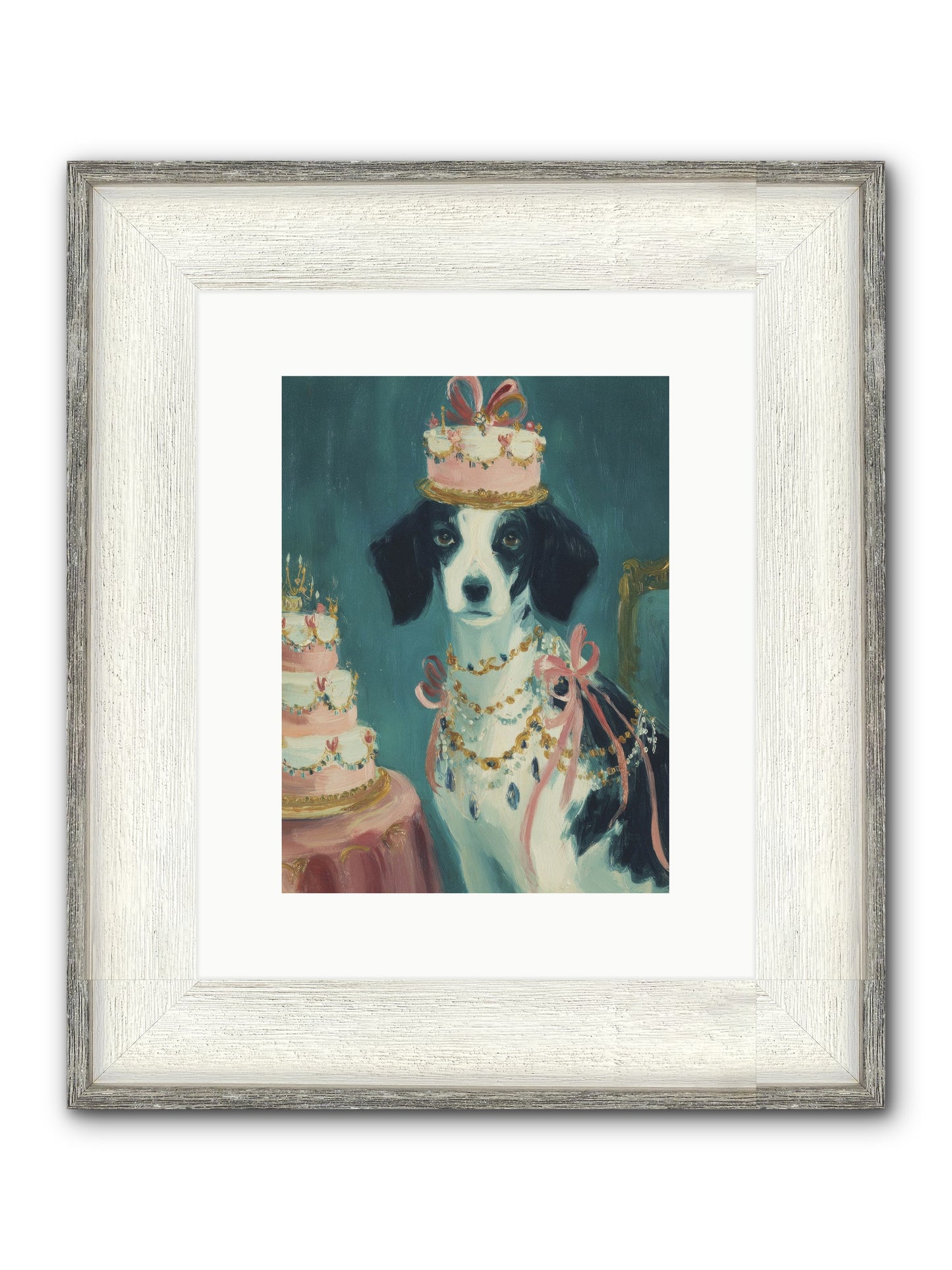 Honeyed Mornings Framed Print - Driftwood White 9x12
